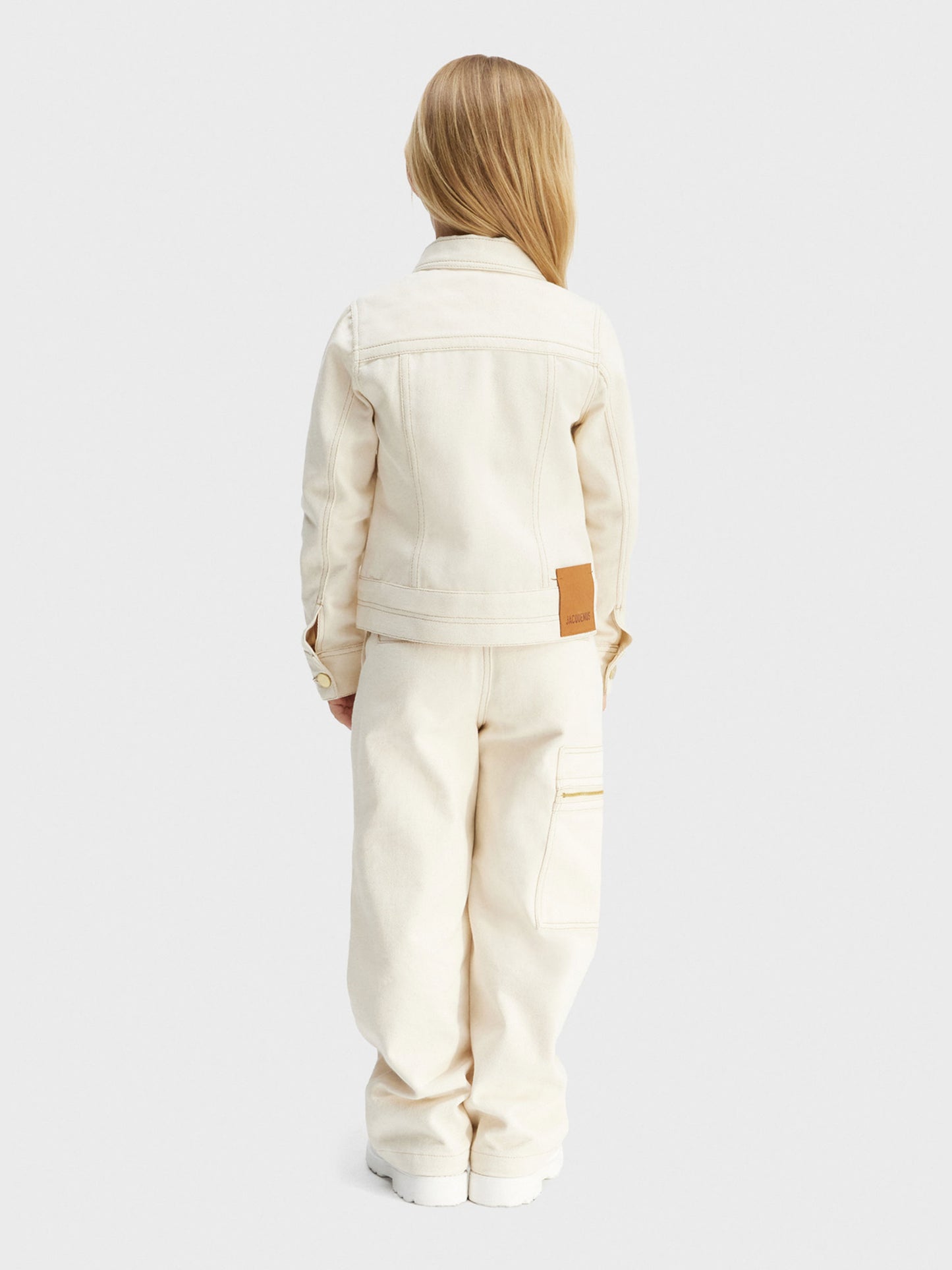 Ivory 'Le de Nîmes Bambino grande' jeans for girl