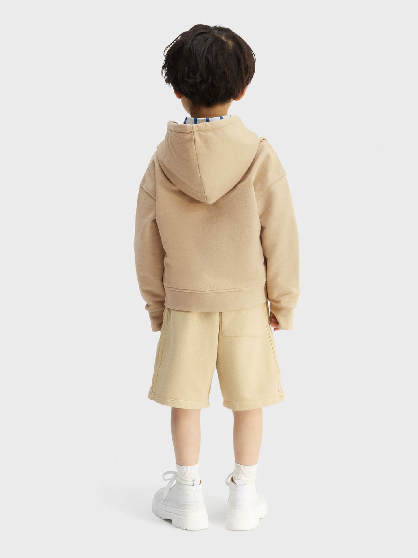 Beige 'Le Short Camargue' shorts for kids