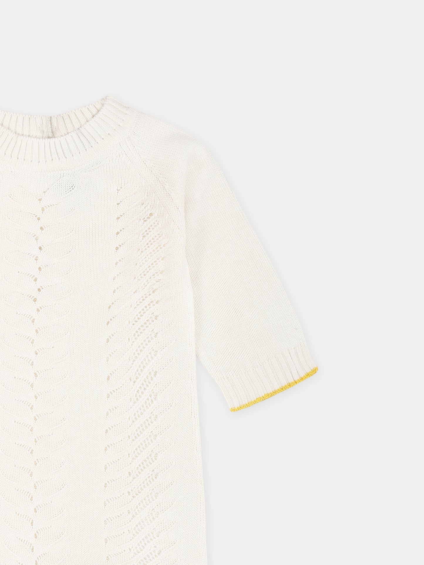 Tutina avorio per neonati,Gensami,TU01-B-TRE OFF WHITE