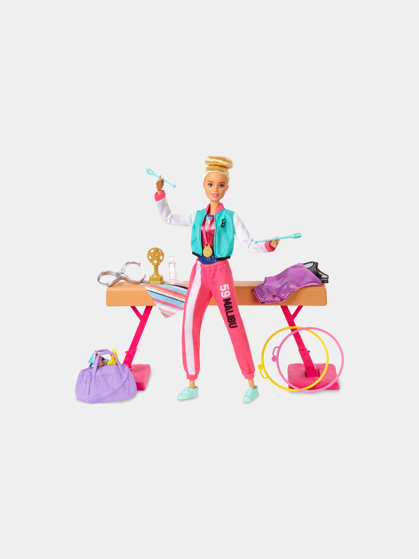 Barbie Playset Ginnasta per bambina,Barbie,GJM72