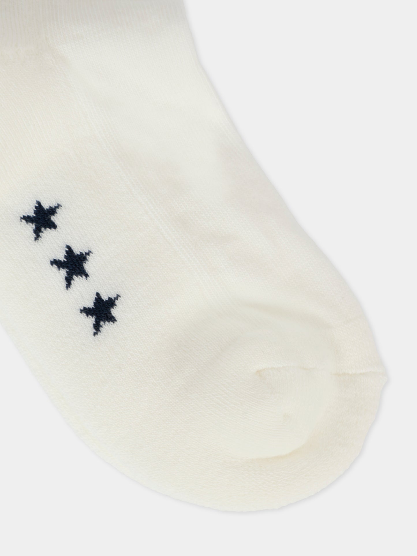 Calze bianche per bambini con logo,Autry,KOPK F8A6