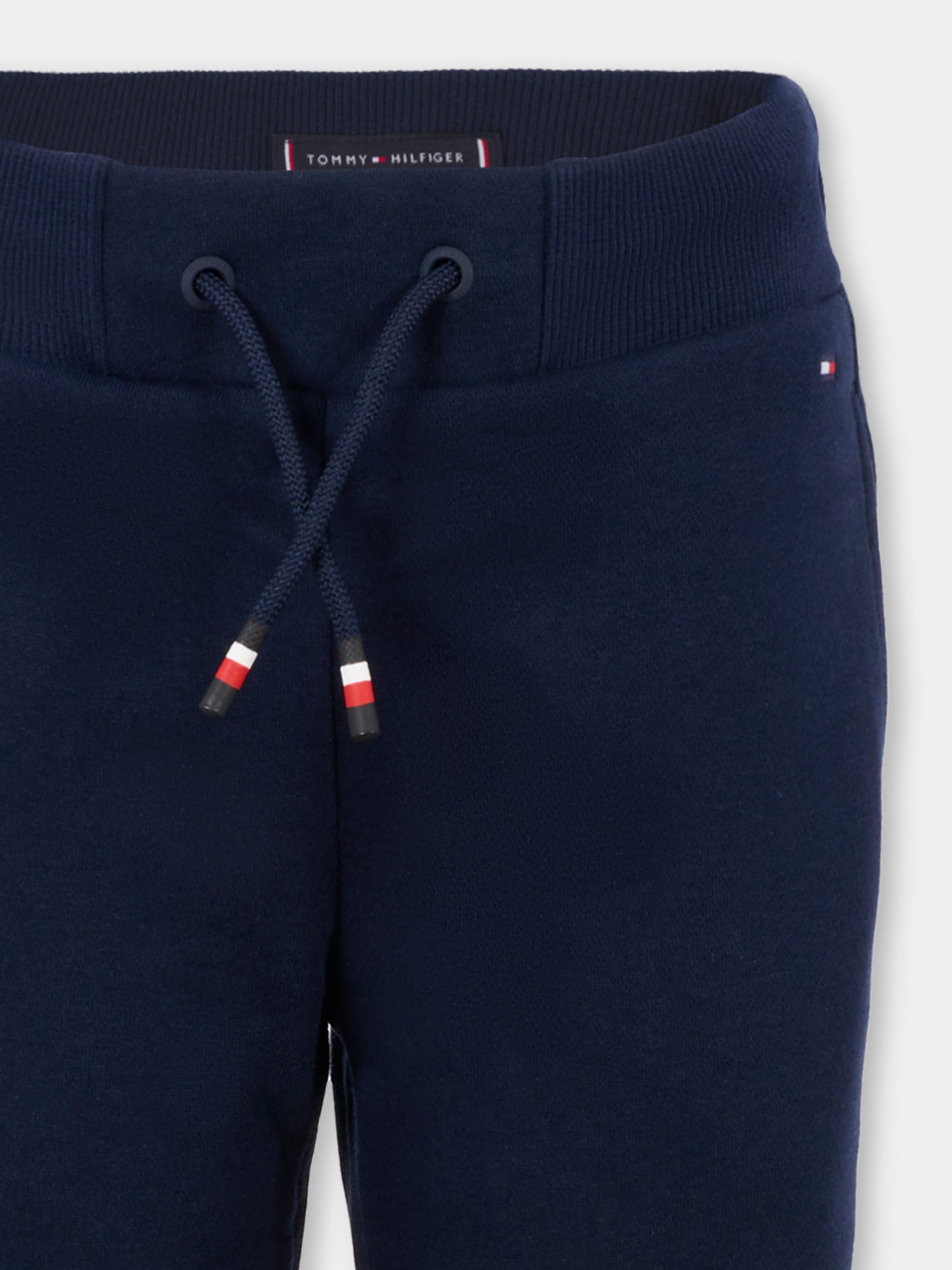 Pantaloni blu da tuta per bambino con logo,Tommy Hilfiger Junior,25CTHKB0KB09694 C1G