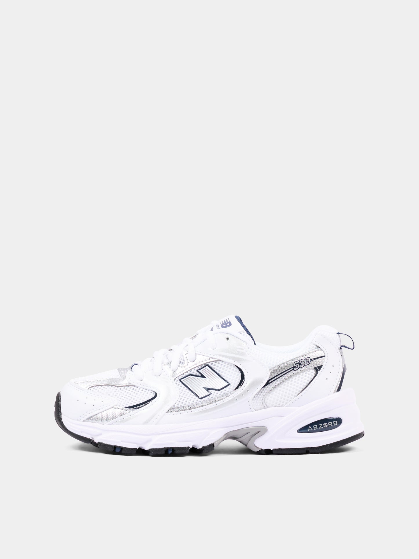 White 530 sneakers for kids