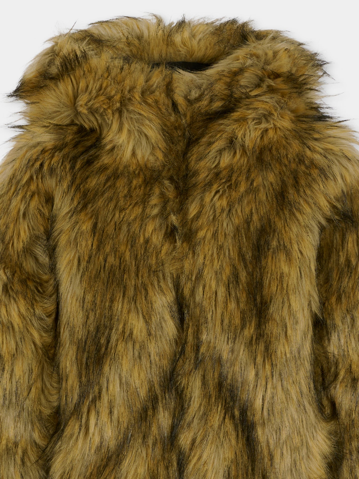 Ecopelliccia marrone per bambina,Diesel,J02406-KXBQ9-K709