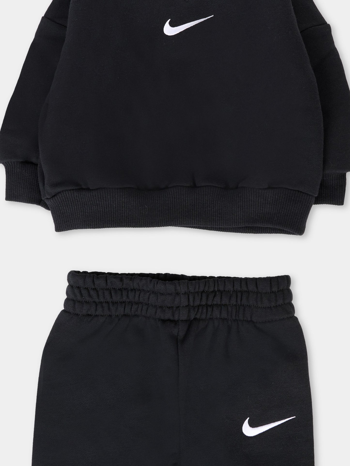 Completo nero per neonati con Swoosh bianco,Nike,66M188 023