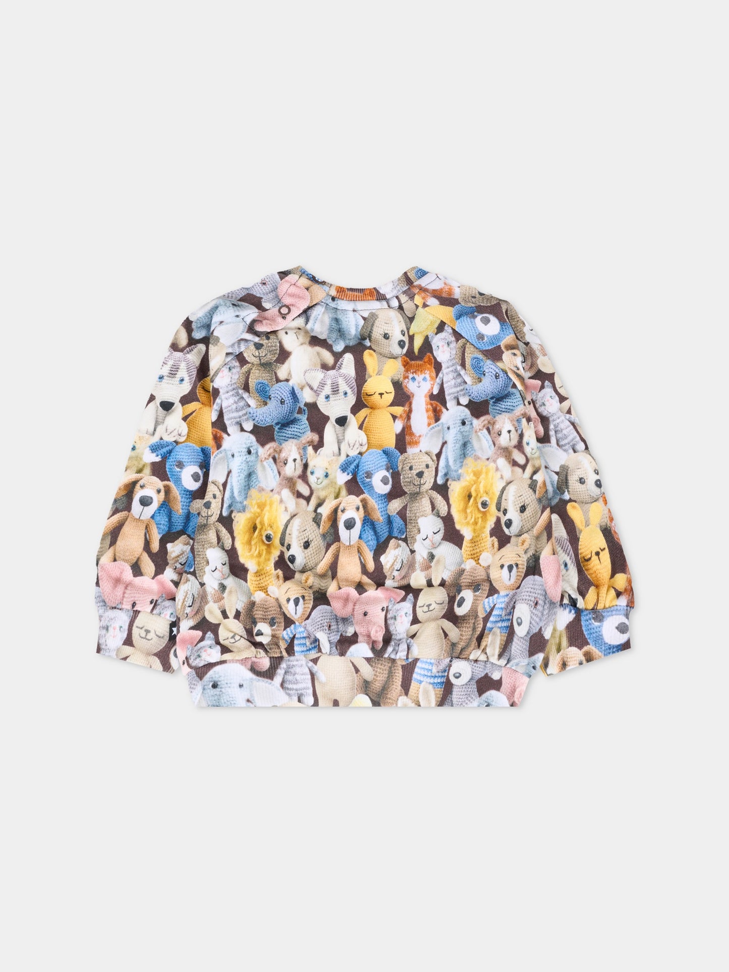 Felpa Disc multicolor per neonati con peluche,Molo,6W25J205 9423