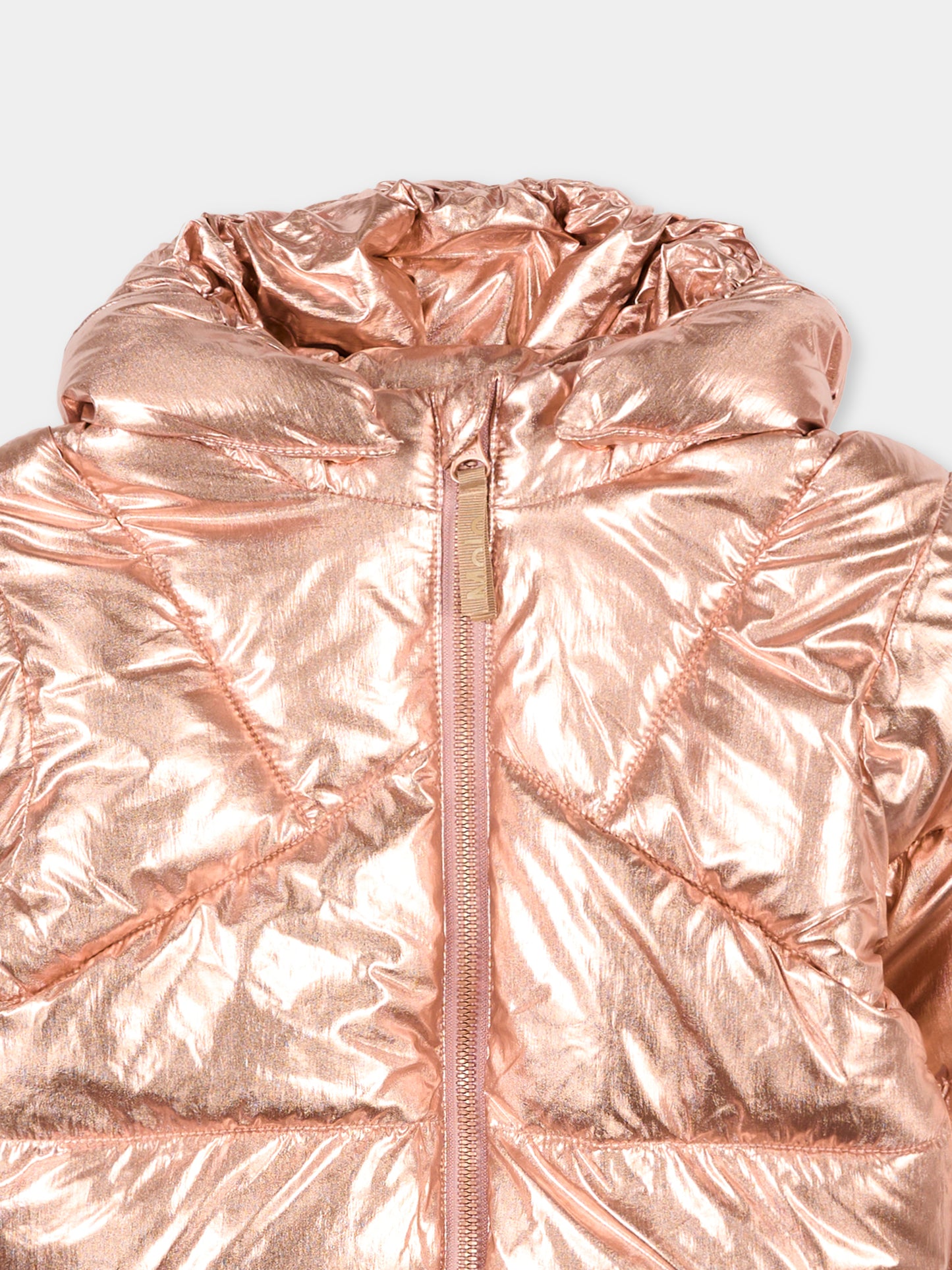 Piumino Harpo rosa per neonata con coniglio,Molo,5W25M318 5399