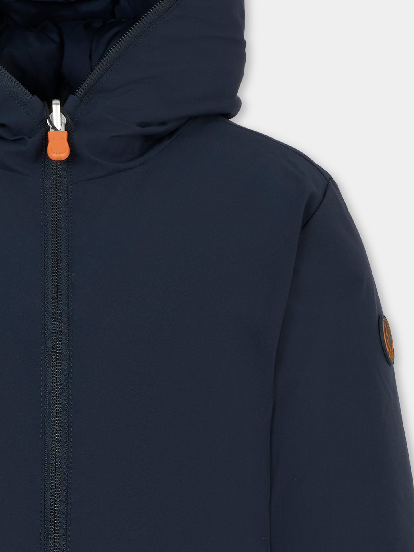 Piumino Oliver blu reversibile per bambino,Save The Duck Kids,J33600B MATT21 90010