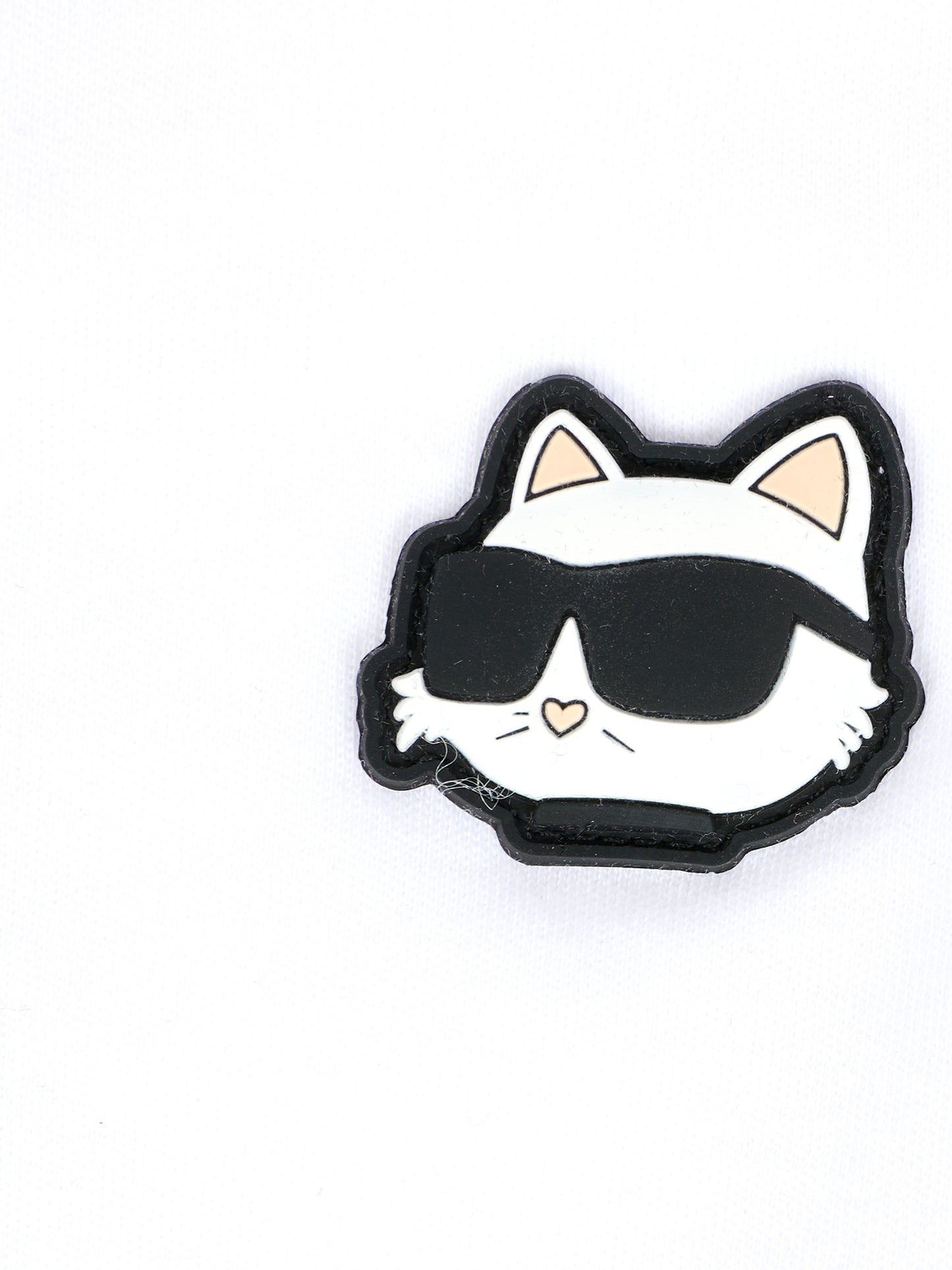 Vestito bianco per neonata con Choupette,Karl Lagerfeld Kids,Z30659 N50