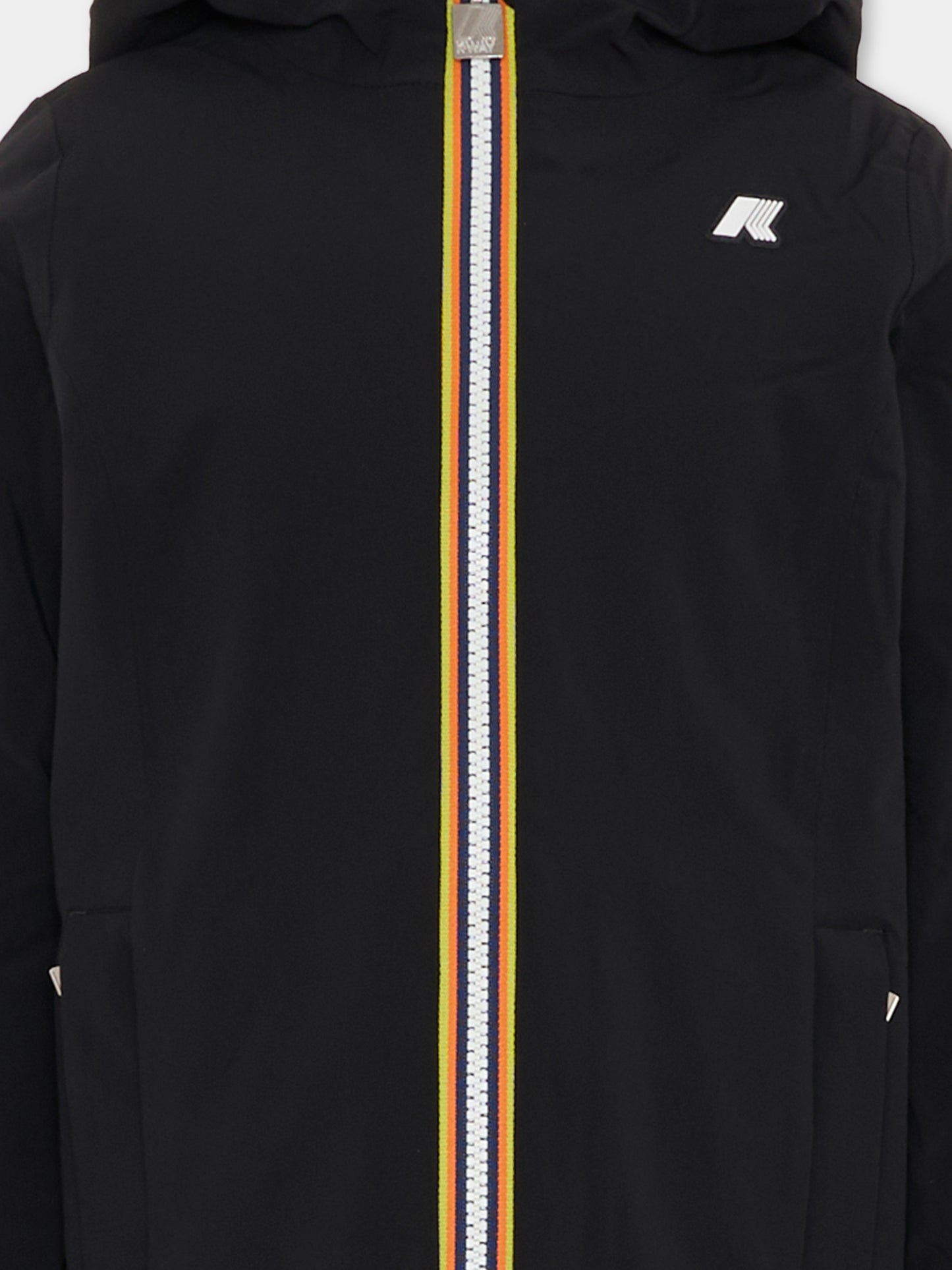 Piumino reversibile Denise St Warm rosa per bambina con logo,K-way,K11517W BBM