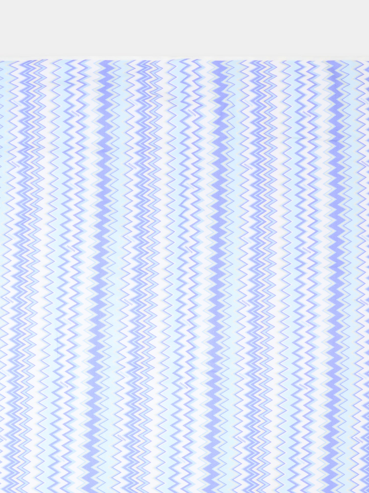 Coperta azzurra per neonato con motivo chevron,Missoni,MX0500-J0518 100CE