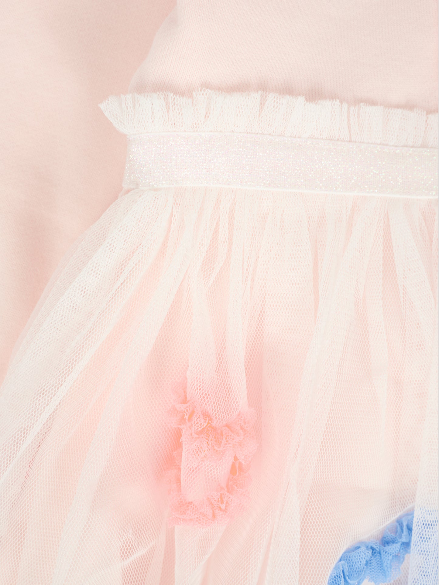 Vestito rosa per neonata con cuori,Billieblush,U21255 47V