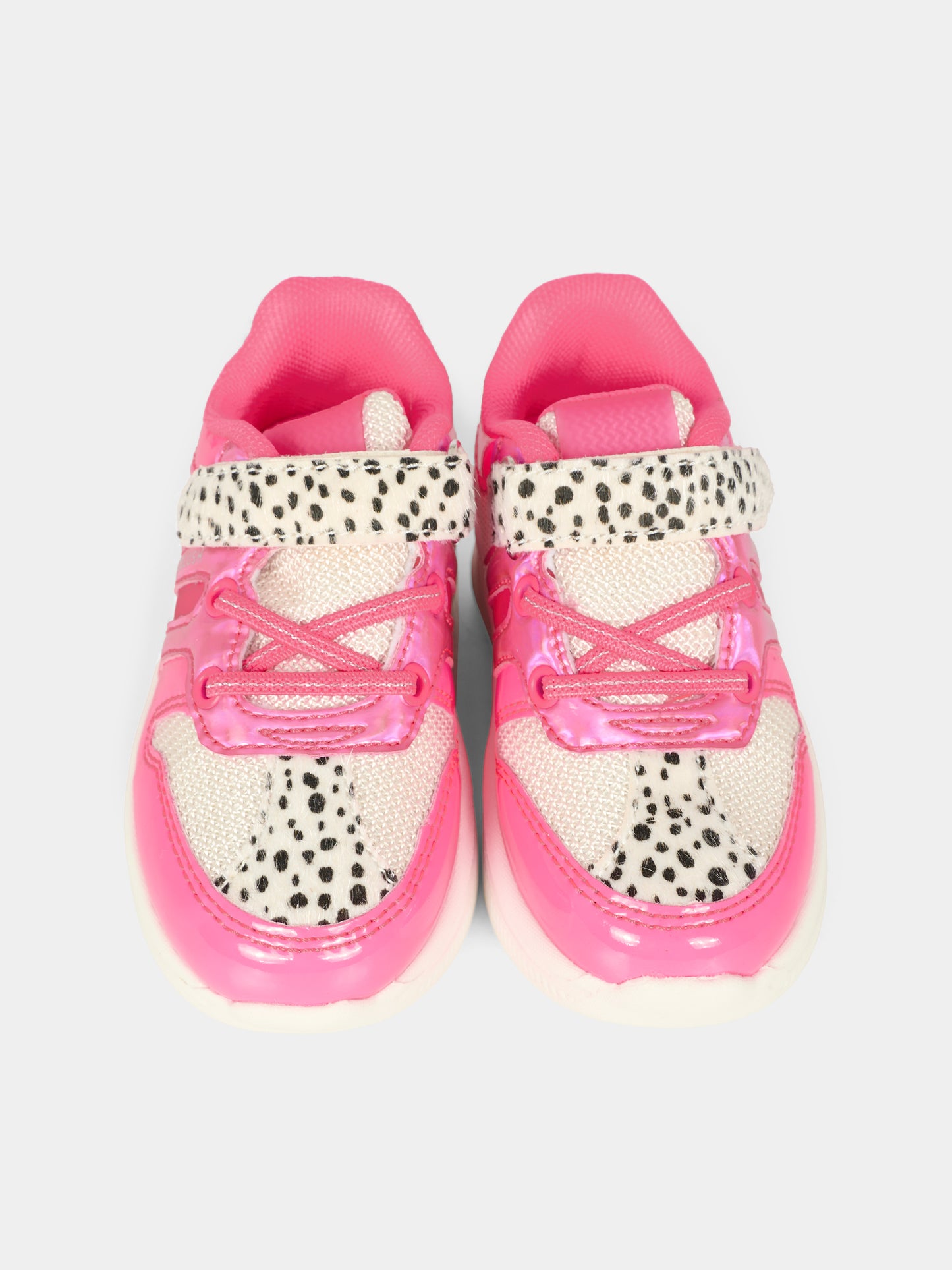 Sneakers rosa luminose per neonata e bambina con led,Billieblush,U21557 Z41