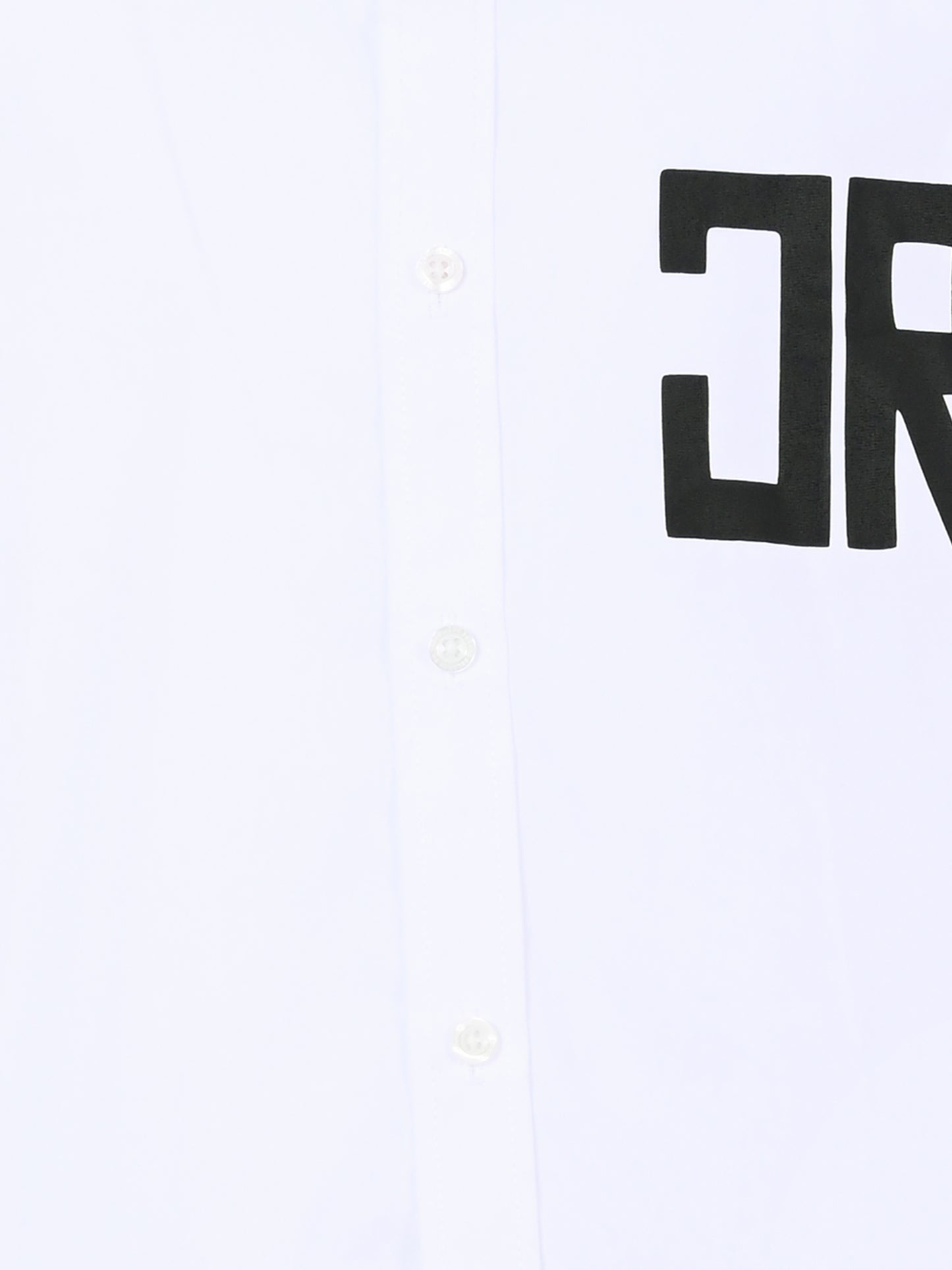 Camicia bianca per bambino con logo,Richmond,RBA25129CA WHITE