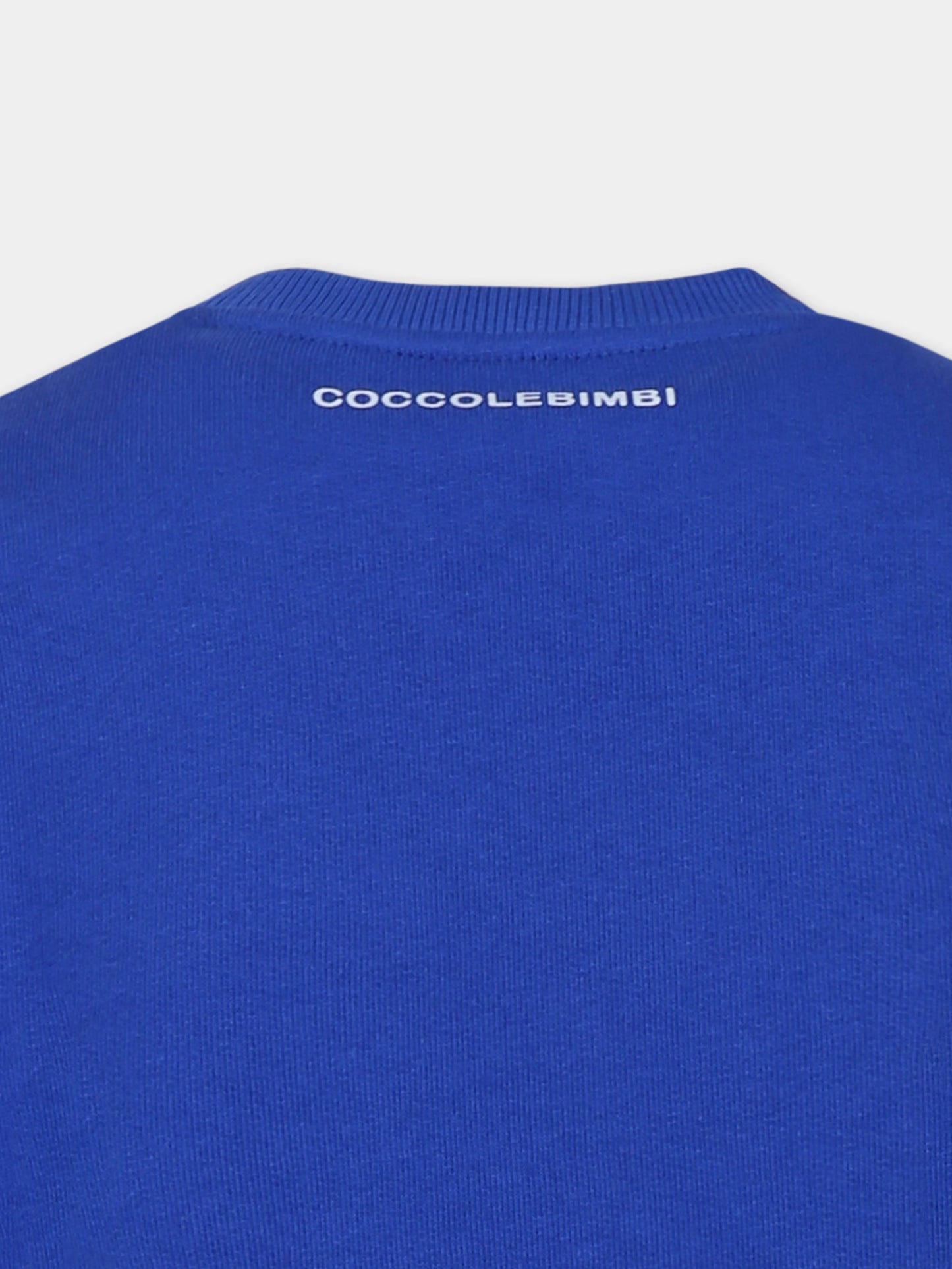 Felpa azzurra di Il mondo di MeG per bambini,Il Mondo Di Meg,FELPA AZZURRA PER IL MONDO DI MEG