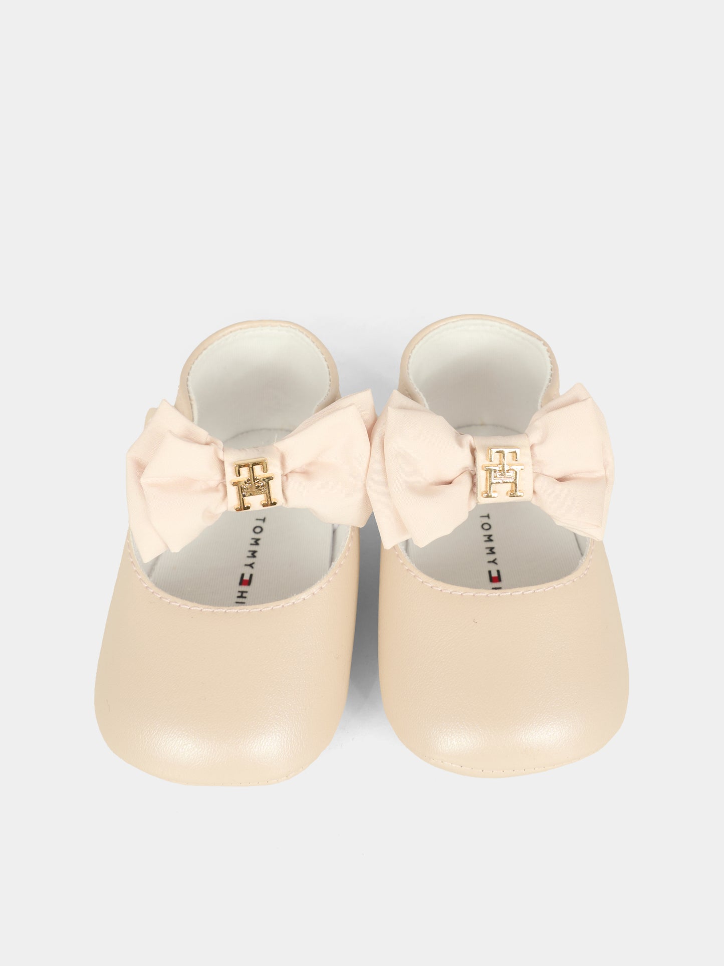 Ballerine rosa per neonata con fiocco,Tommy Hilfiger Junior,T0A3 33957 1625359