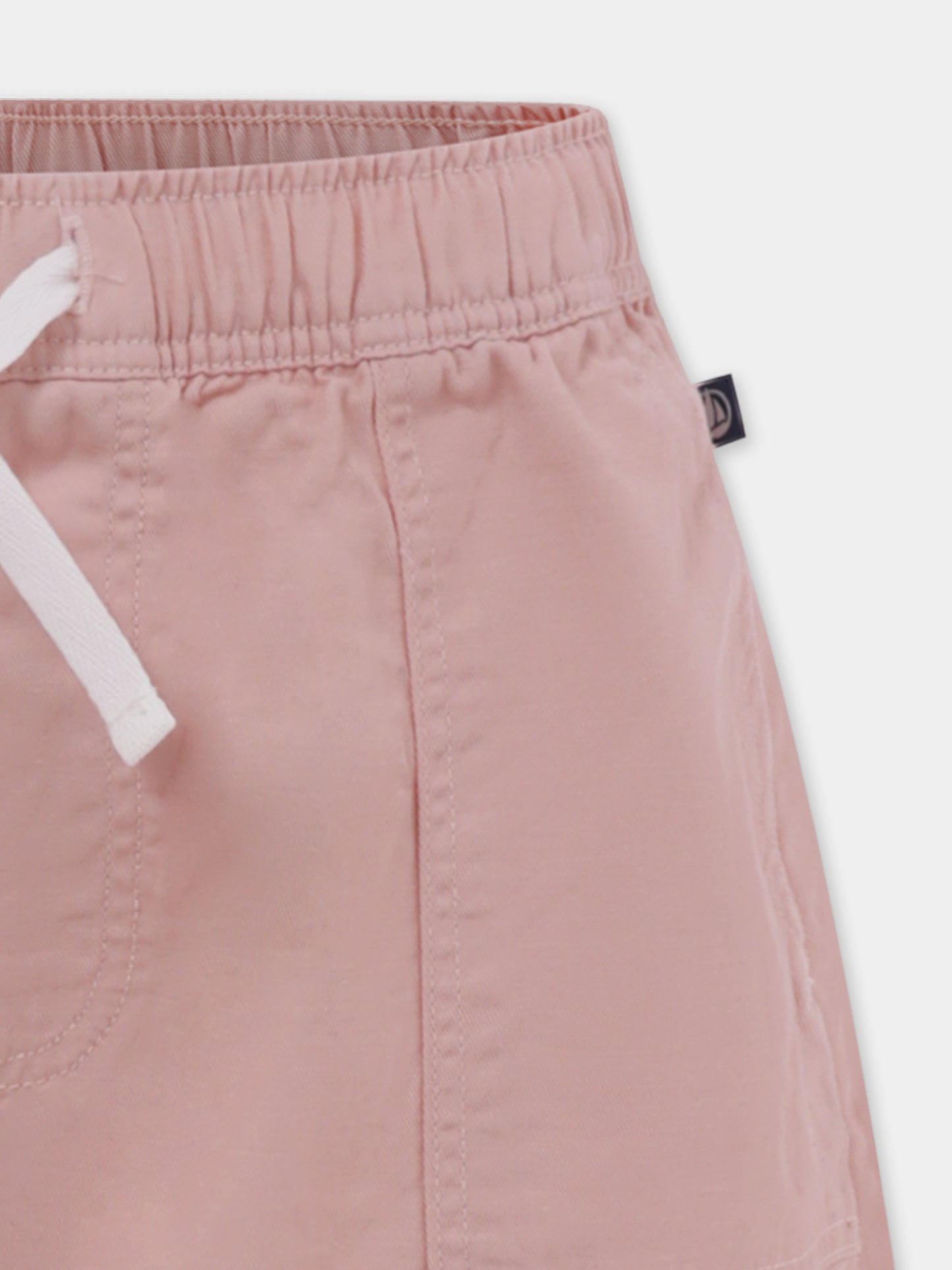 Shorts rosa per bambina,Petit Bateau,A09KJ 03