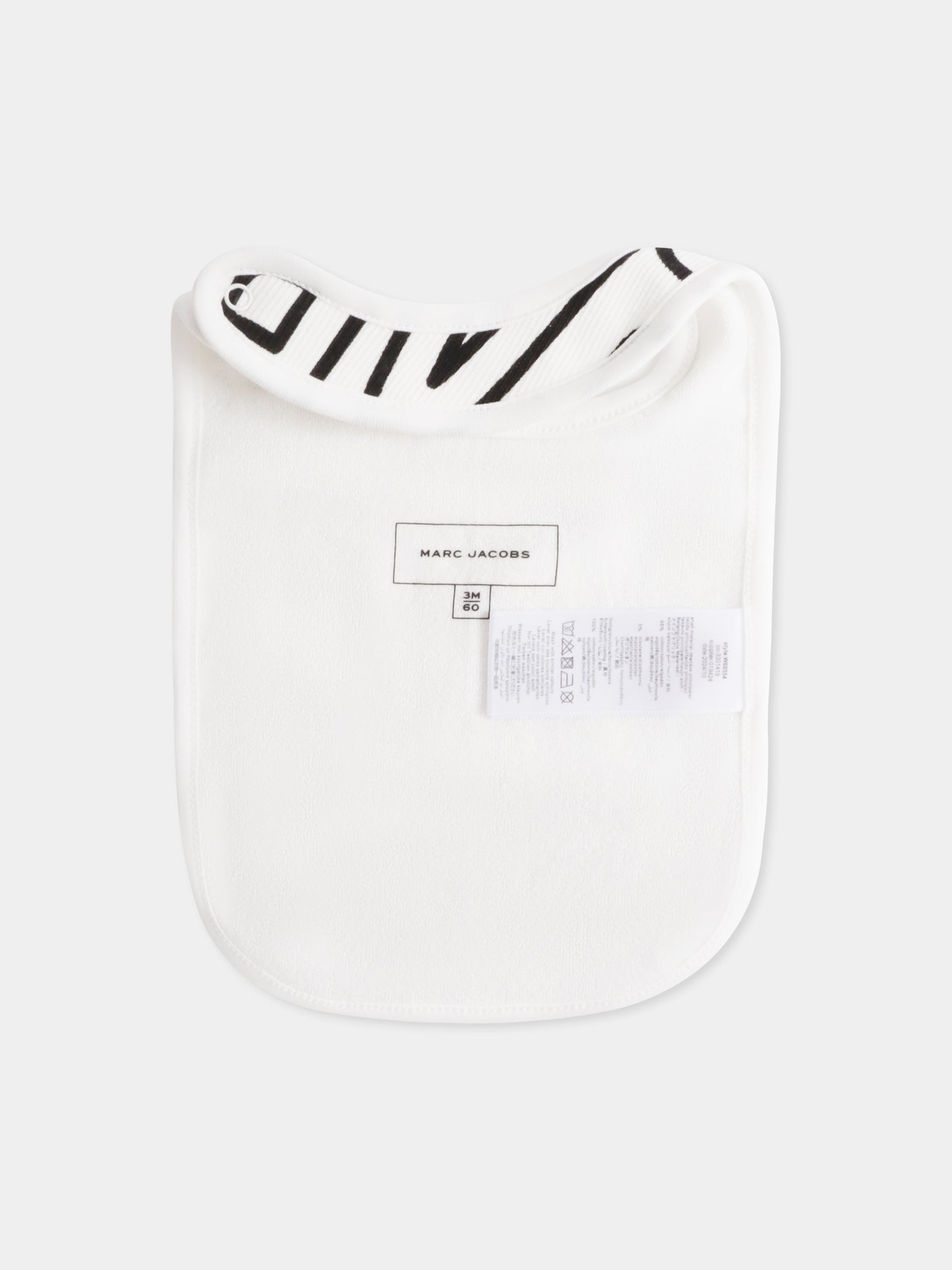 Set tutina avorio per neonati con logo all over,Marc Jacobs,W60554 126