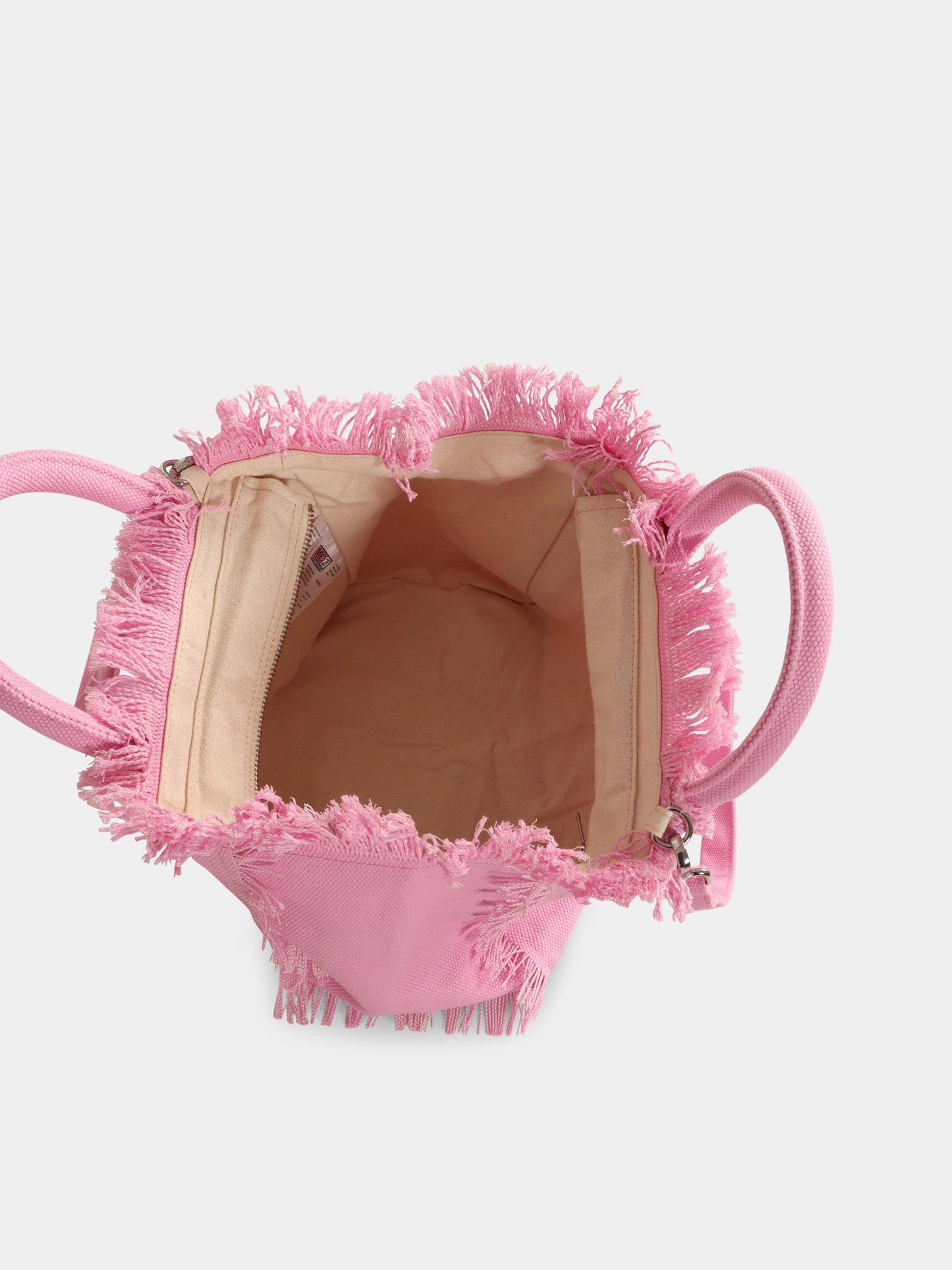 Borsa mare Colette rosa per bambina con logo,Mc2 Saint Barth,COL0001 01543H