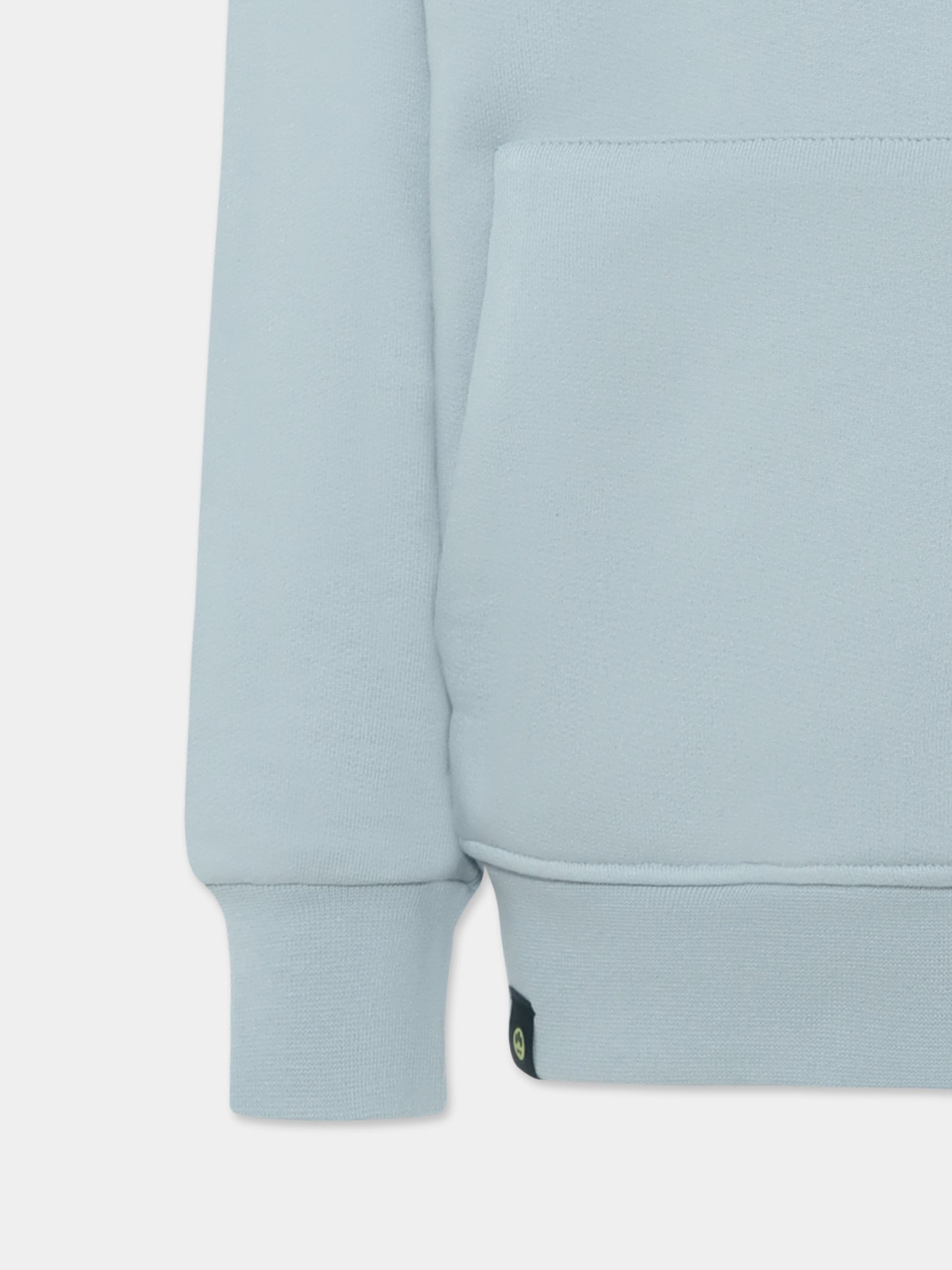 Light blue sweatshirt for kids with logo