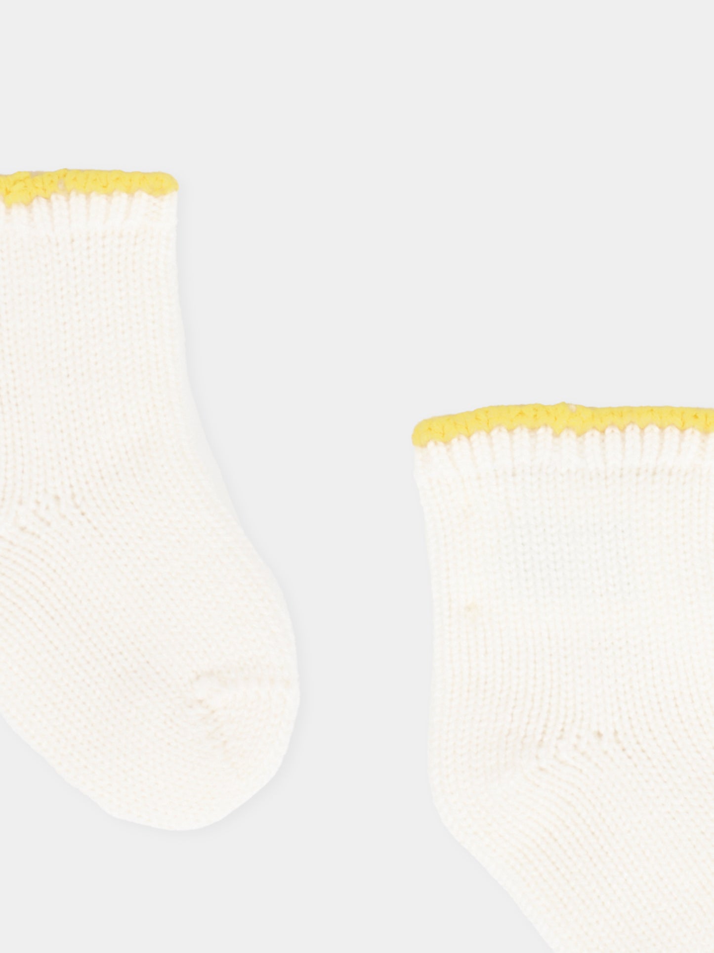 Calzini avorio per neonati,Gensami,CALZ-BASIC-WE OFF WHITE