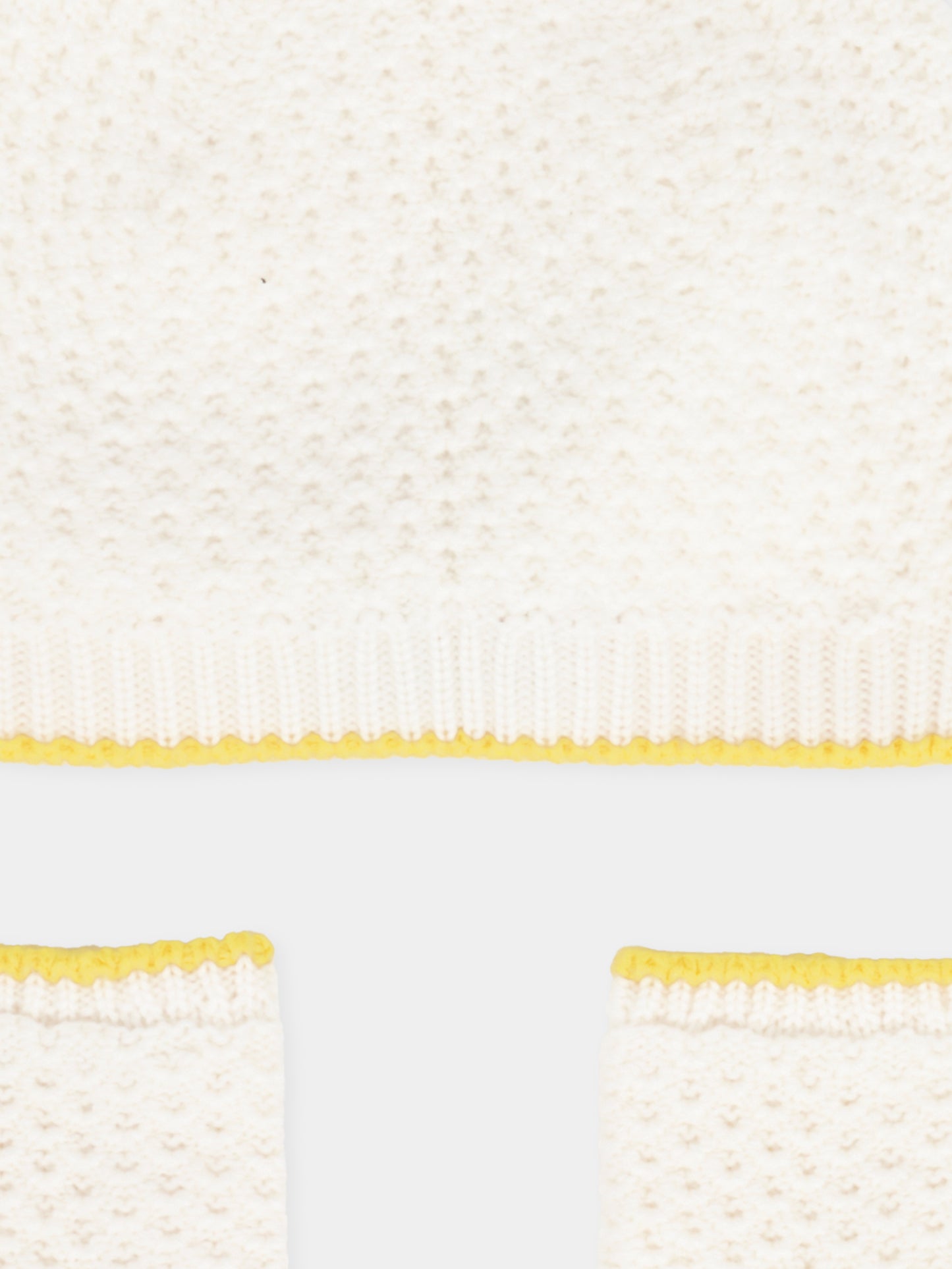 Set accessori avorio per neonati con patch,Gensami,SET-APE-WE OFF WHITE