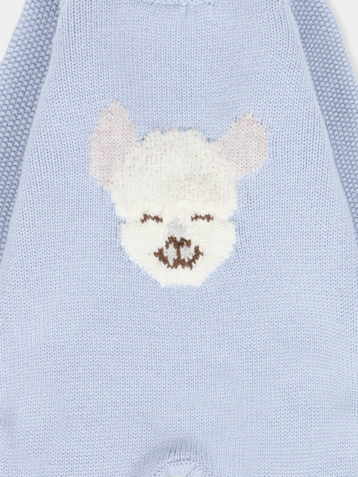 Tutina celeste per neonato con alpachino,Gensami,TU-ALP-WE SKY BLUE