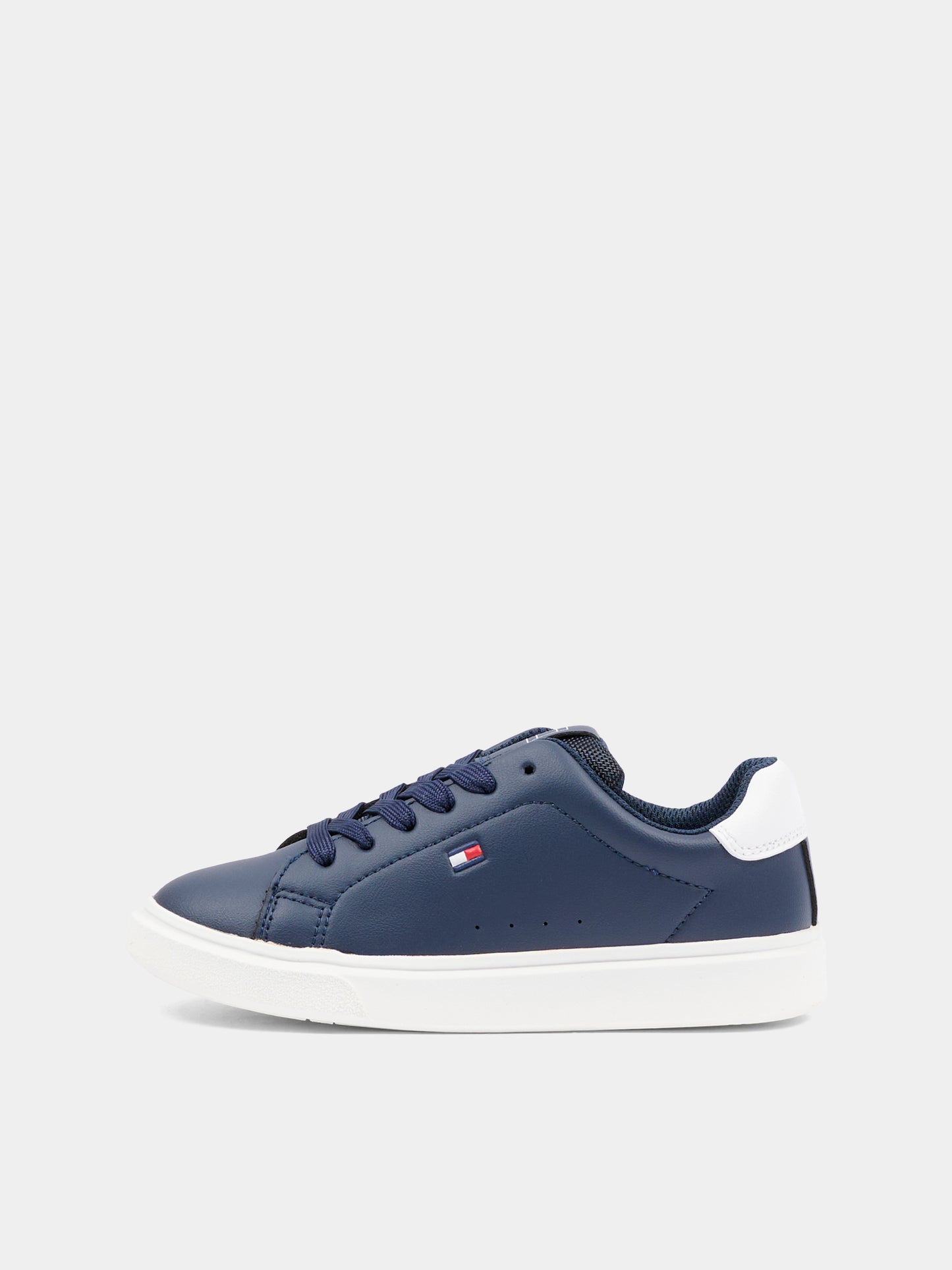 Sneakers blu per bambino con logo,Tommy Hilfiger Junior,T3X9 34350 1355X007