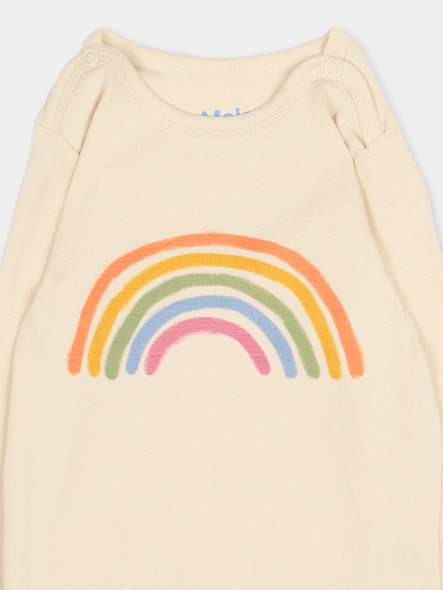 Body Foss beige per neonati con arcobaleno,Molo,6S26B202 9803