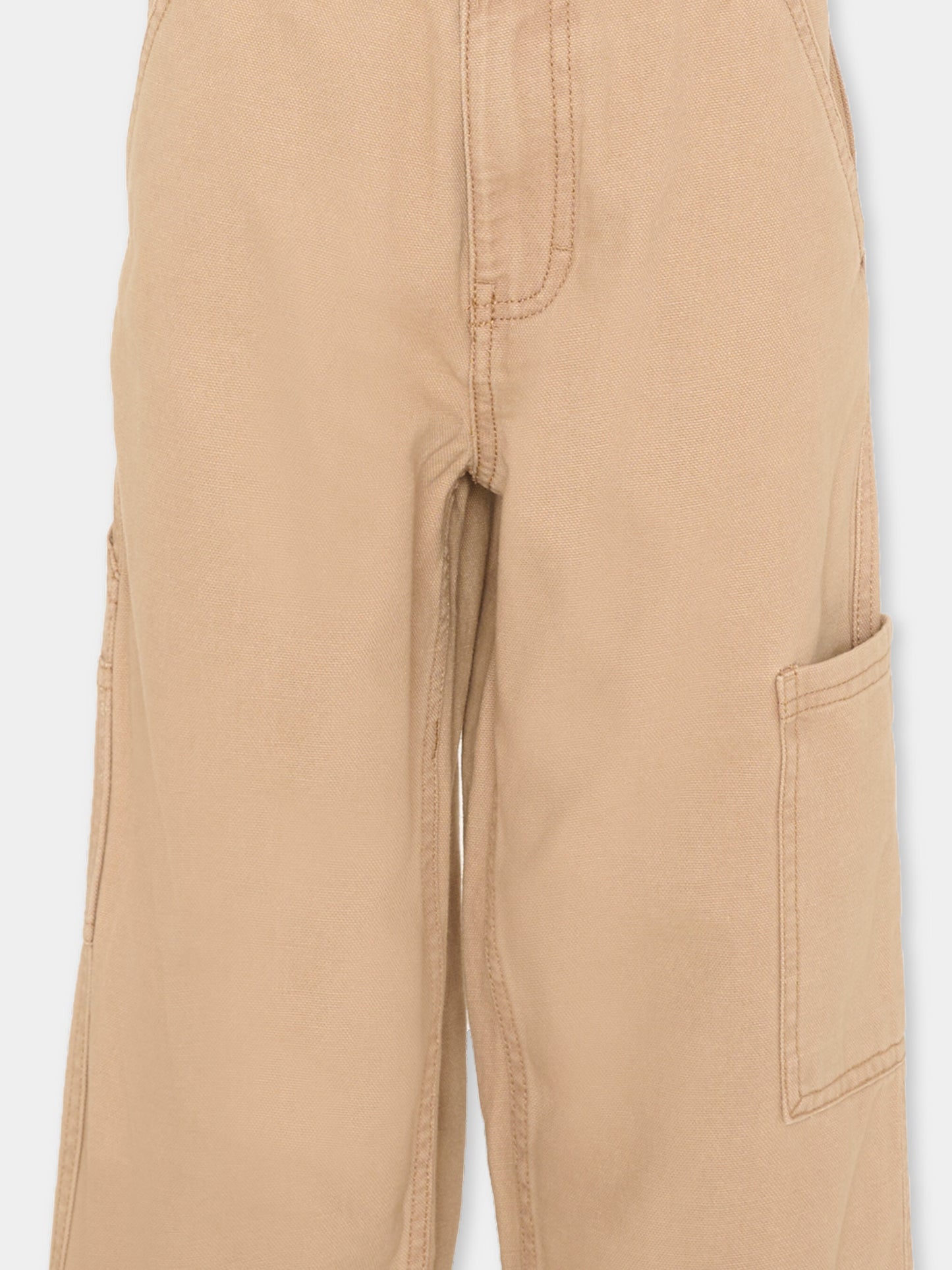 Jeans marroni Archer per bambini,Molo,6S26I106 5631