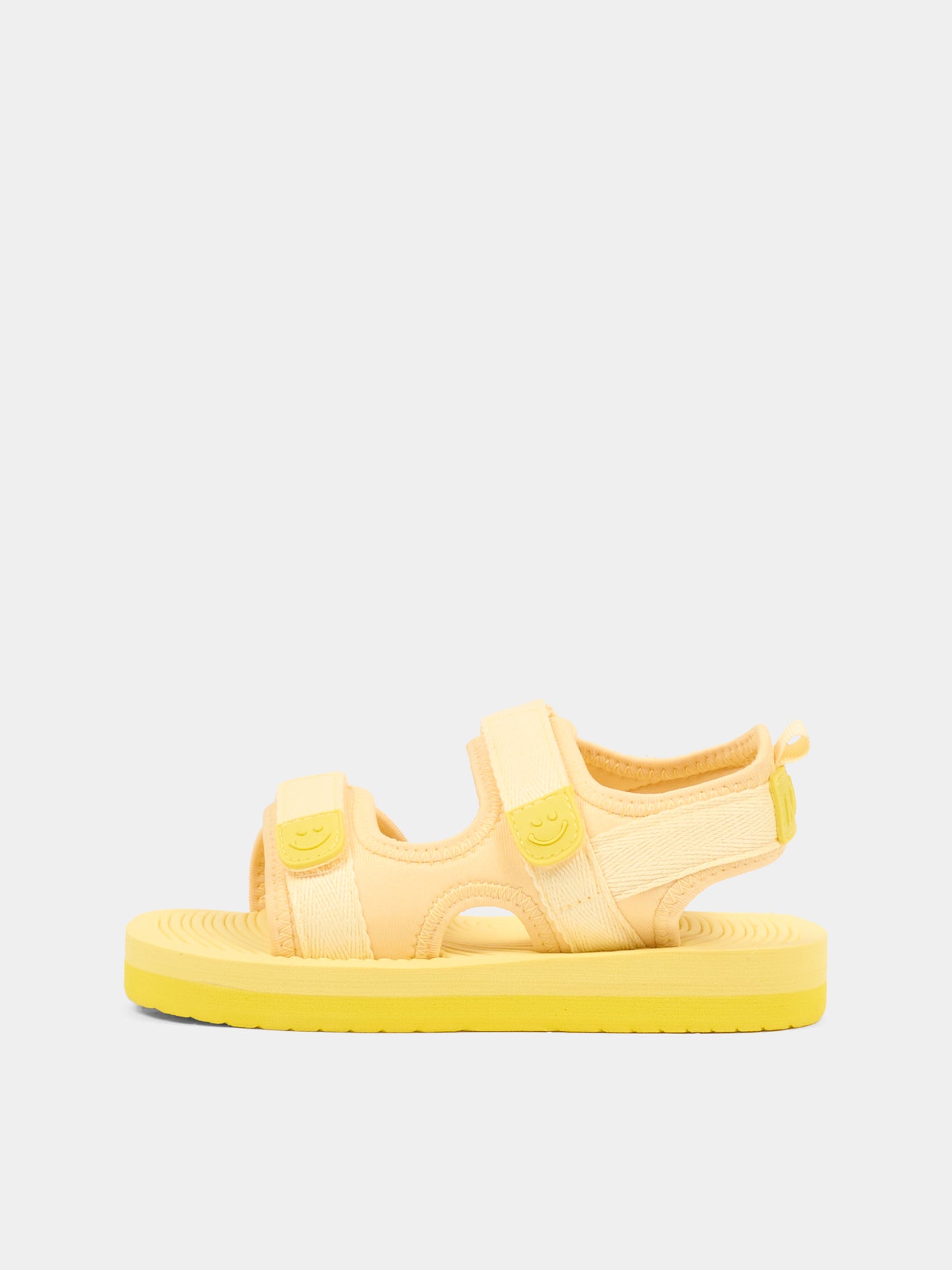 Sandali gialli per neonati e bambini con logo,Molo,7S26U301 5595