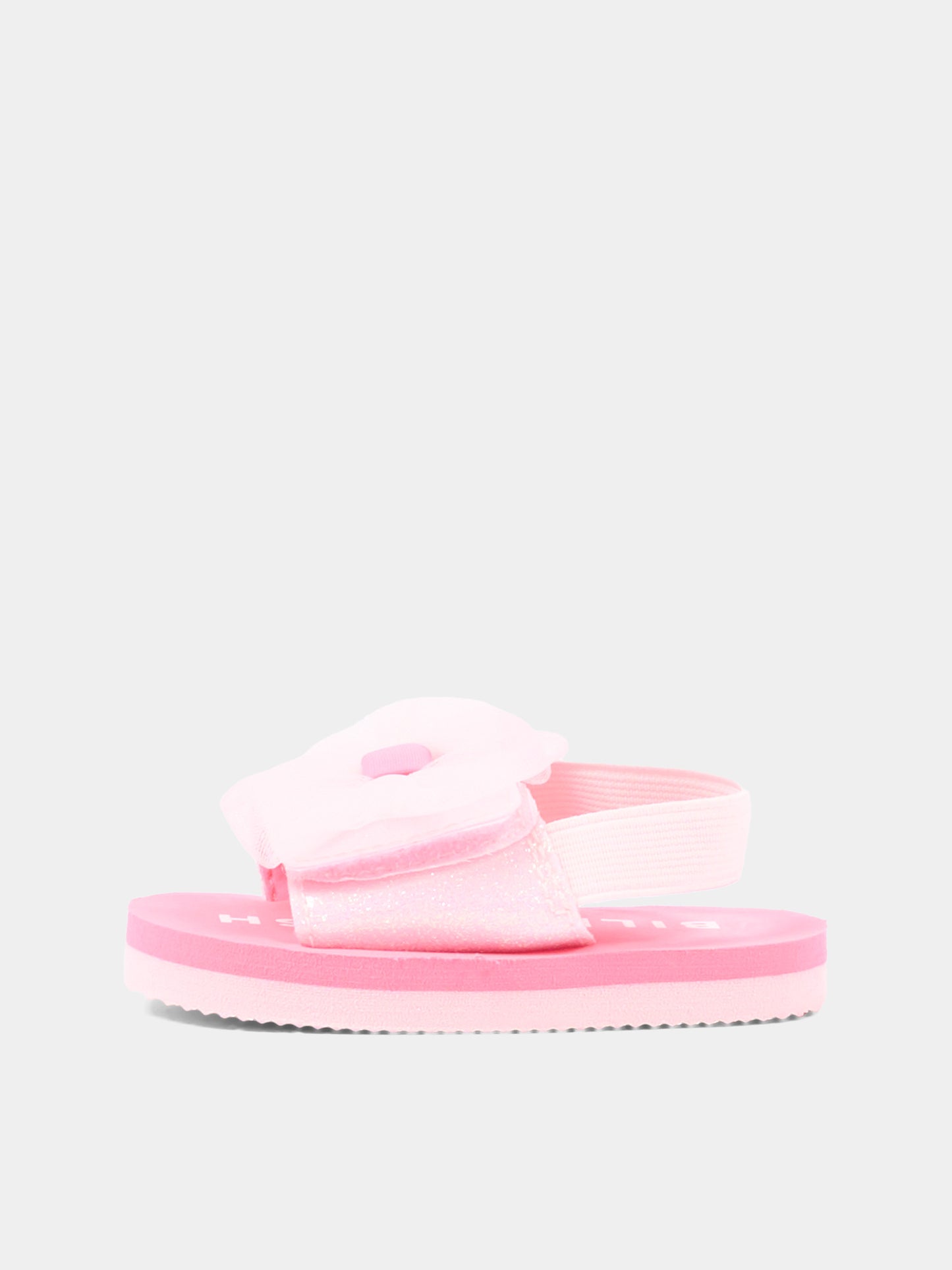 Sandali rosa per neonata con maxi fiocco,Billieblush,U22007 44L