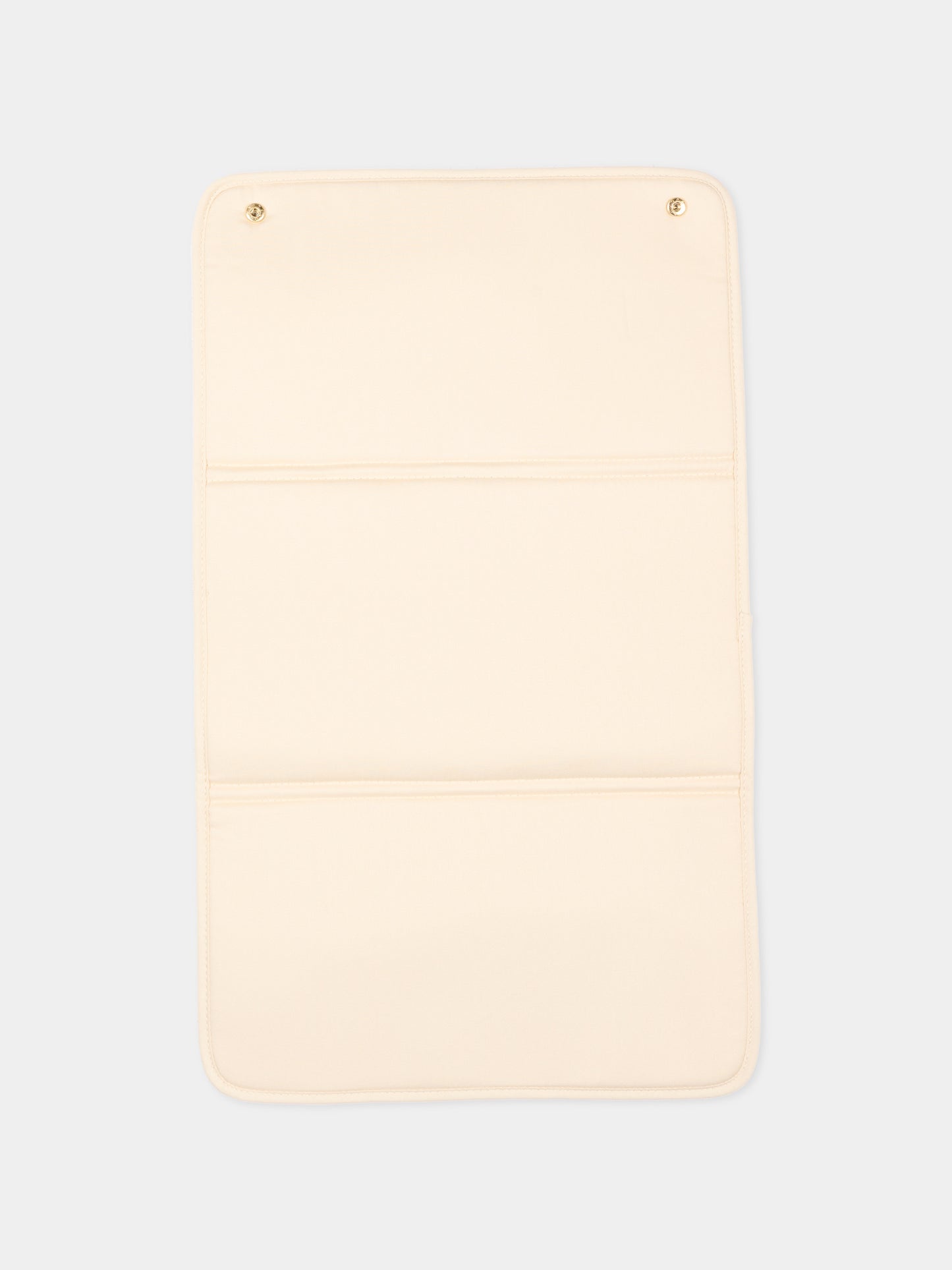 Borsa mamma avorio per neonati con logo,Chloé Kids,C20941 117