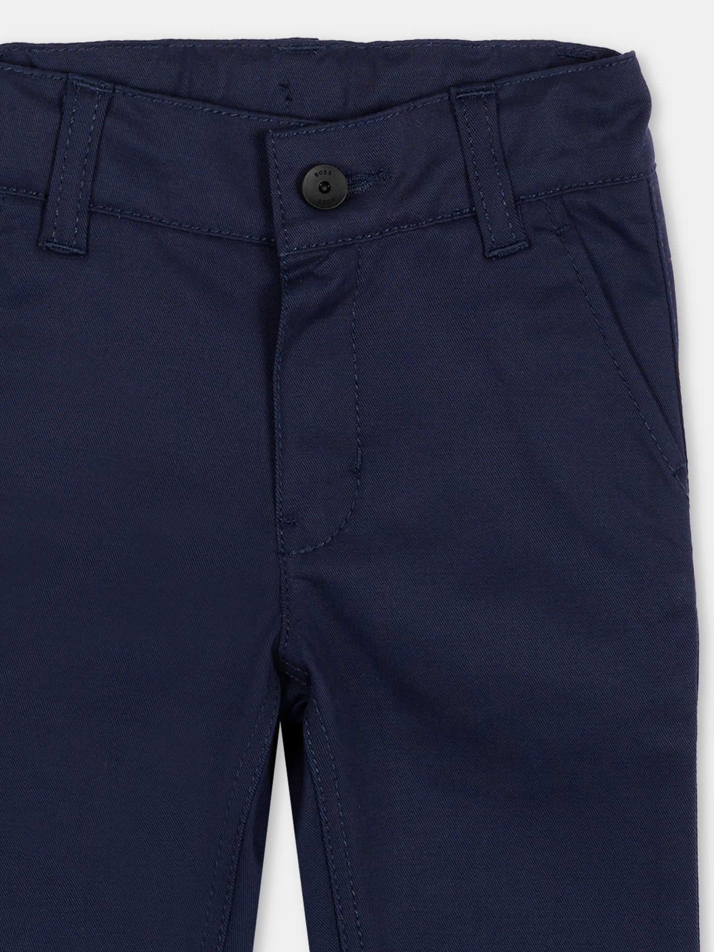 Pantaloni blu per neonato,Boss,J52705 849