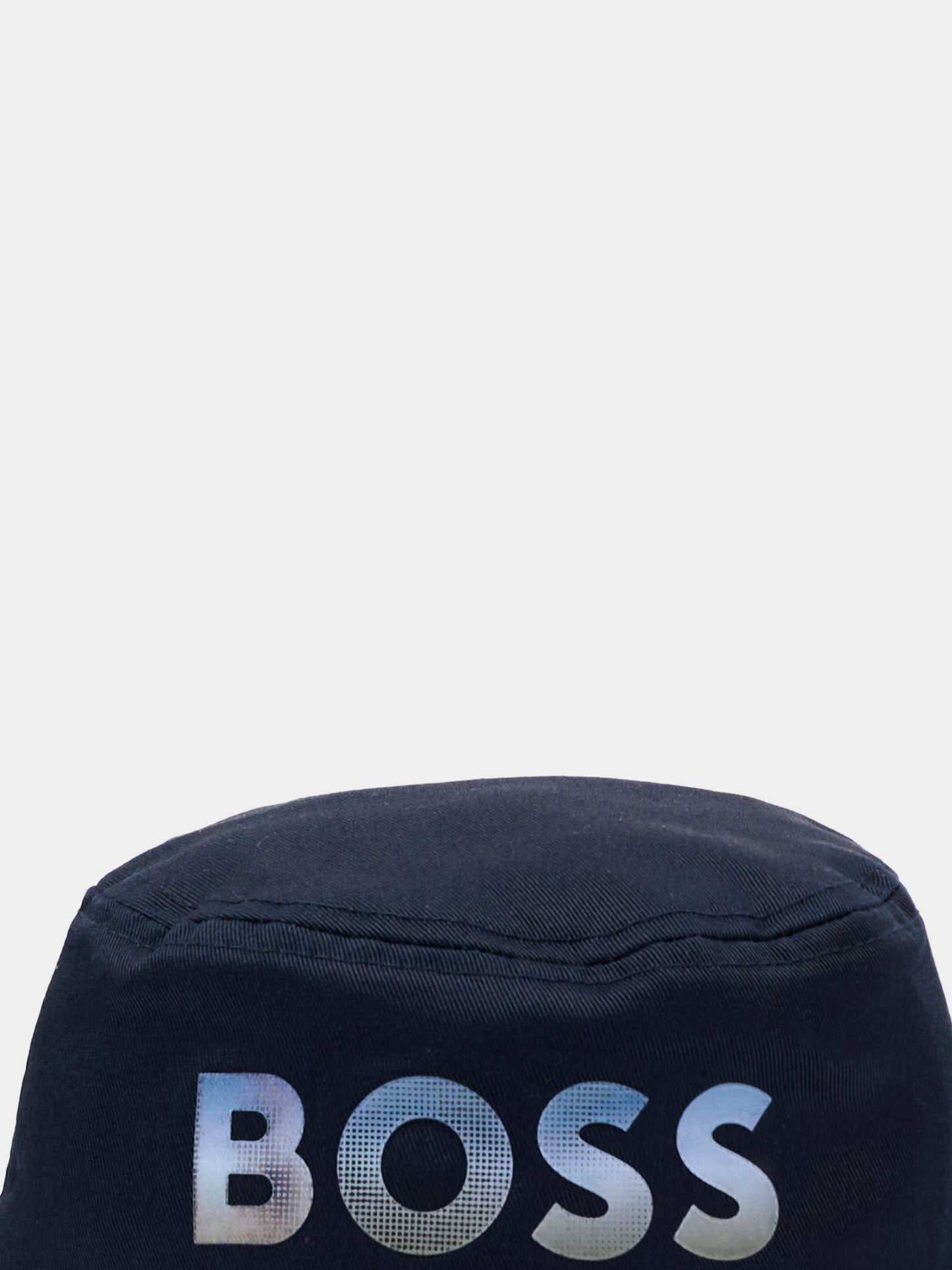 Cloche blu per neonato con logo,Boss,J53145 849