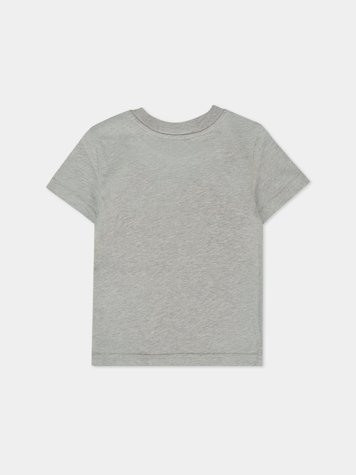 T-shirt grigia per neonato con logo,Diesel,K00615 KYAYS K963