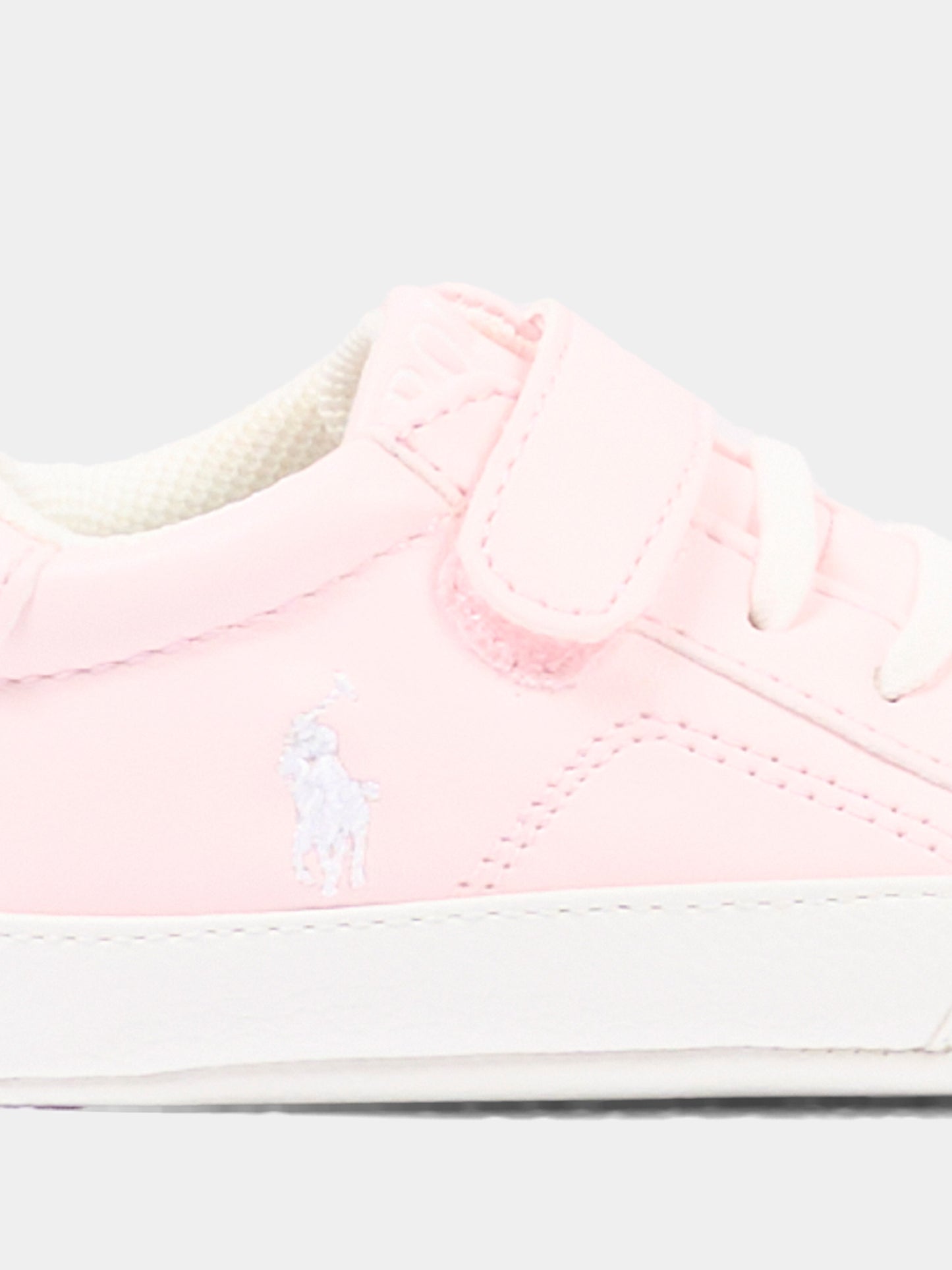 Sneakers rosa per neonata con Polo Pony,Ralph Lauren Kids,RL00298680