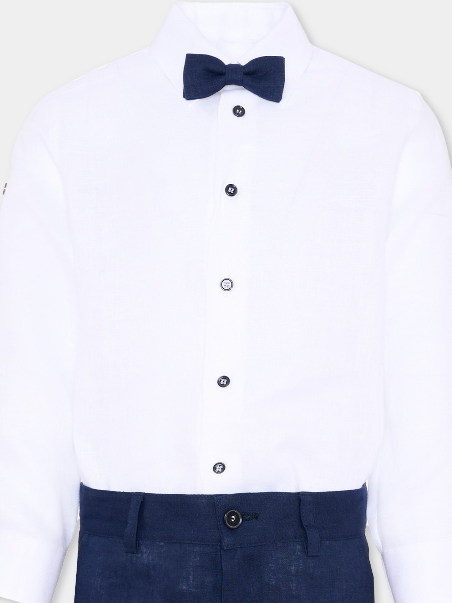 Completo elegante blu per bambino con pochette,Colorichiari,MB308291 4917 60