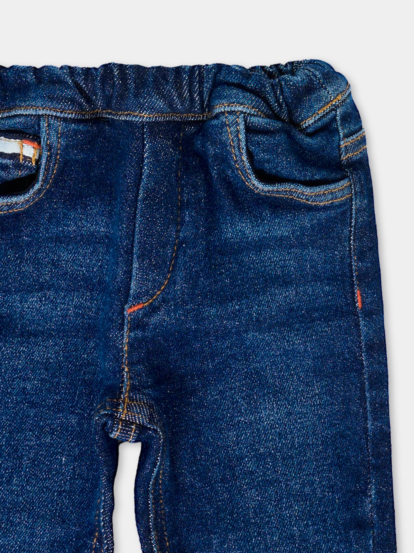 Jeans denim per neonato,Fay Kids,FT6510 Z1204 621