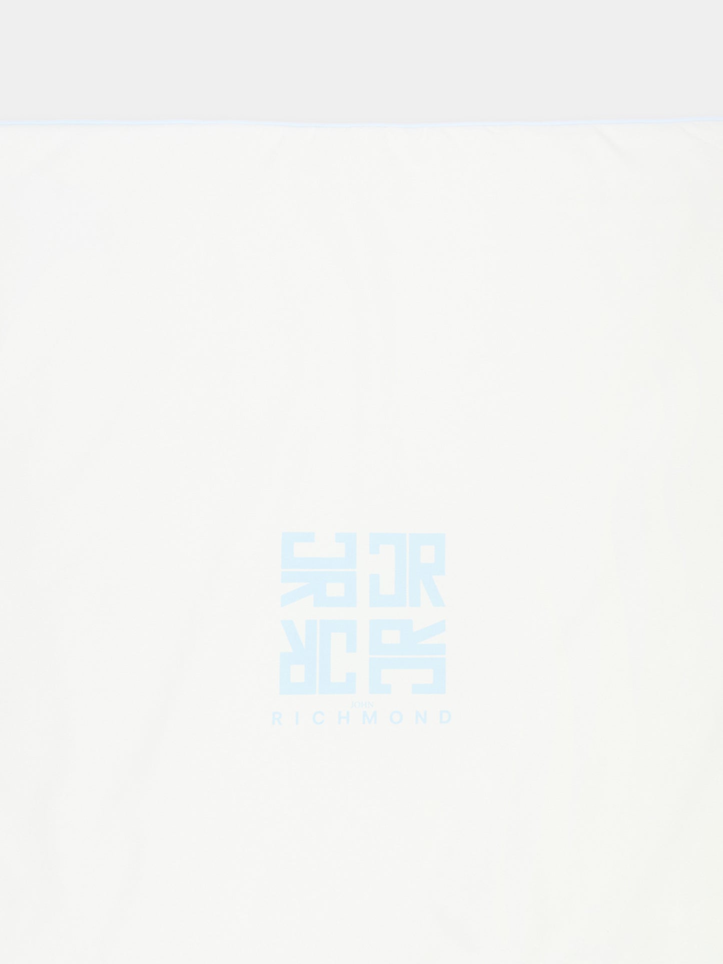 Coperta avorio per neonato con logo,Richmond,RLP26003CE AZURE