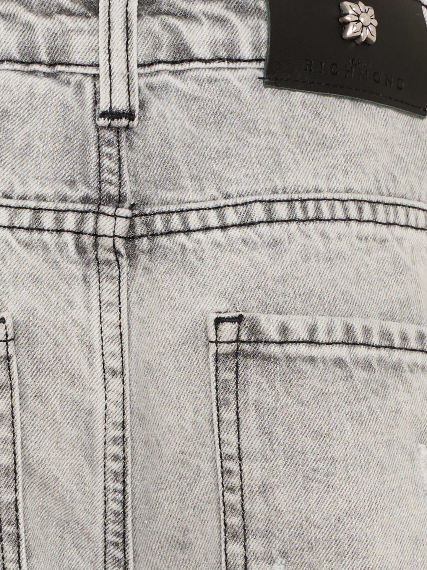 Jeans grigio per bambino,Richmond,RBP26080JE DENIM GREY LIGHT