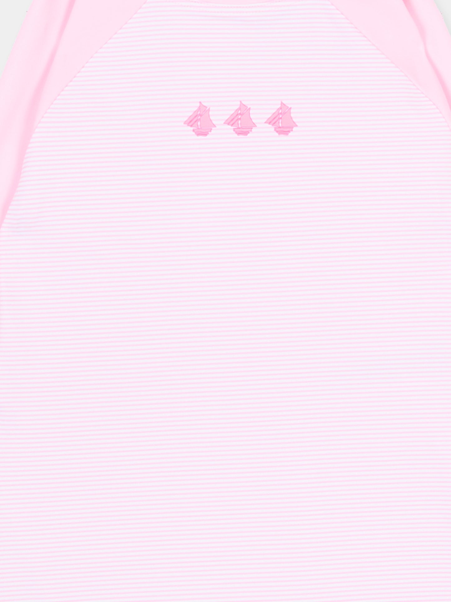 Tutina rosa anti UV per neonata a righe,Petit Bateau,A0FN7 MARQUISE/MARSHMALLOW 02