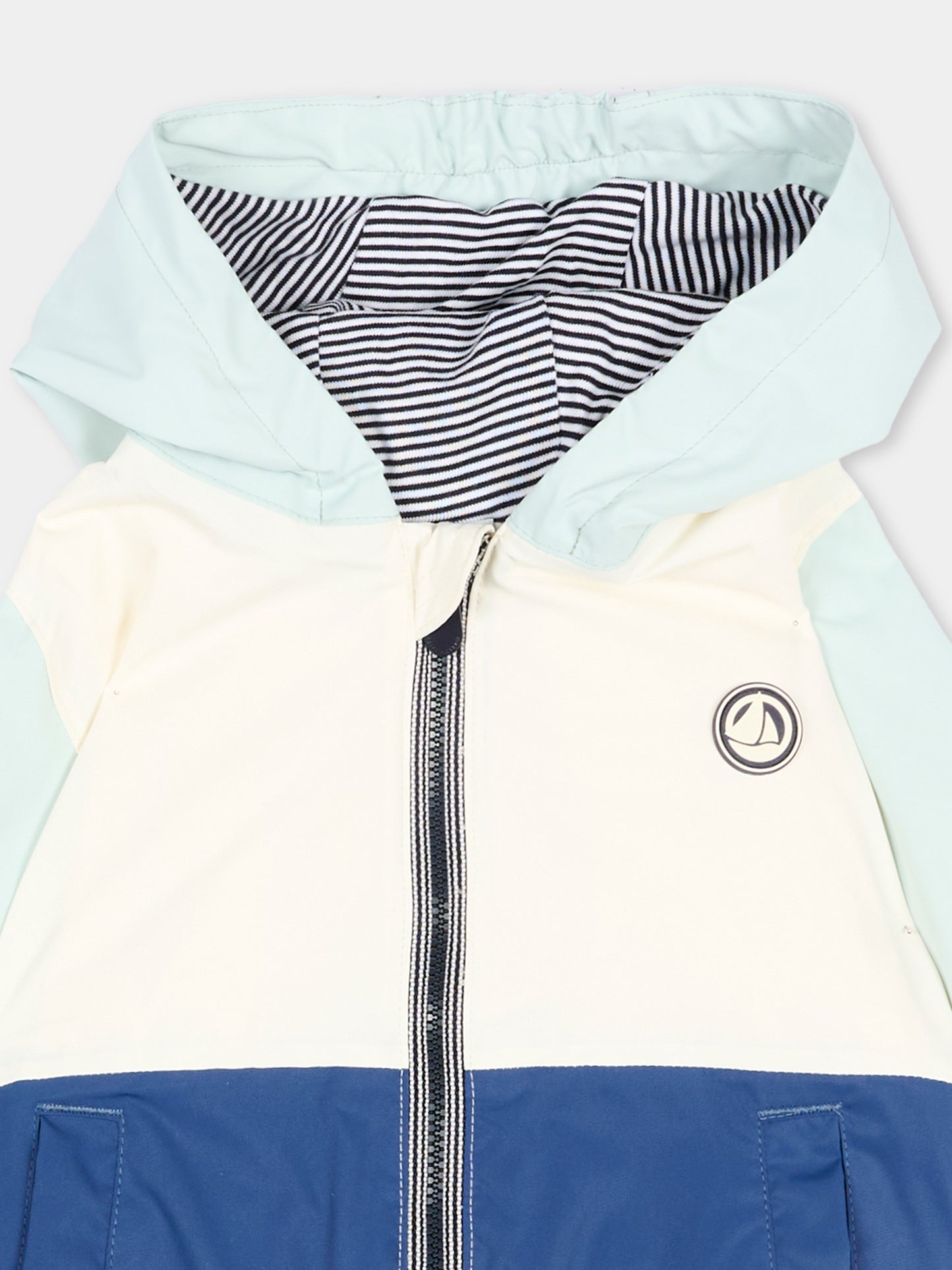 Giacche a vento multicolor per neonato,Petit Bateau,A0FLR SPRAY/MULTICO 01