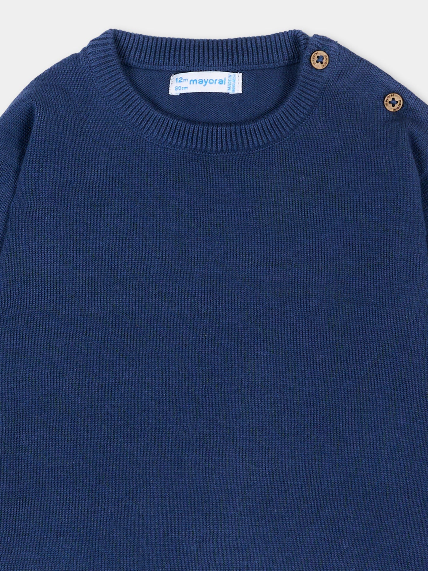 Maglione blu per neonato,Mayoral,303 036