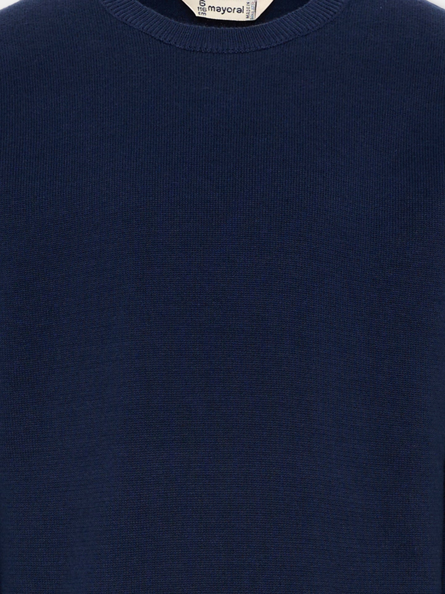 Maglione blu per bambino tinta unita,Mayoral,311 056
