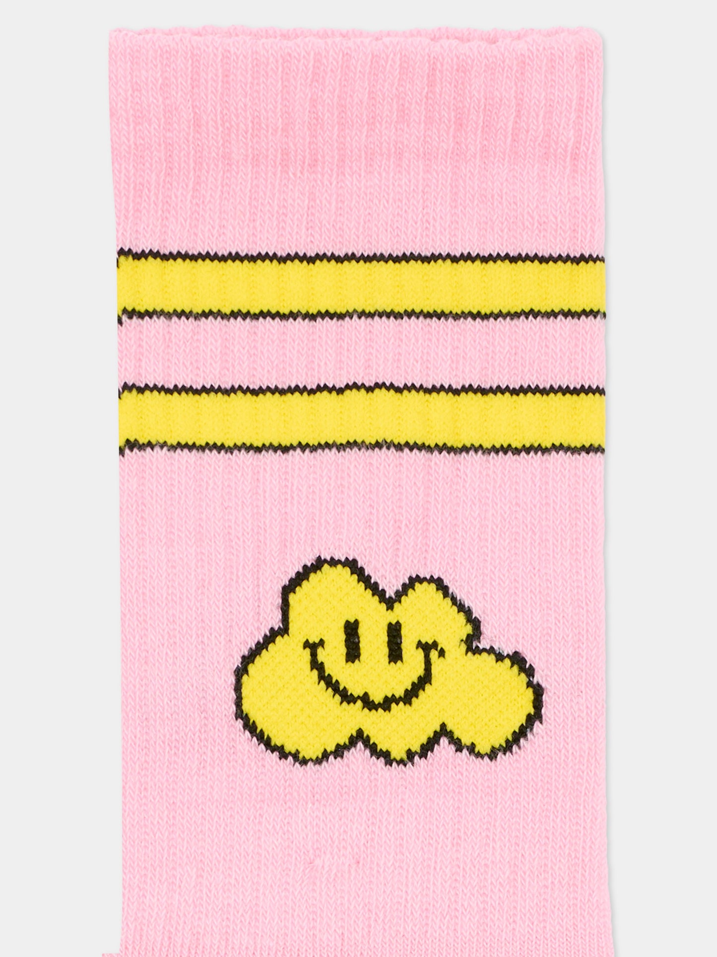 Calze rosa per bambini con nuvola gialla,Ghayme,F5GAJUSO013 045