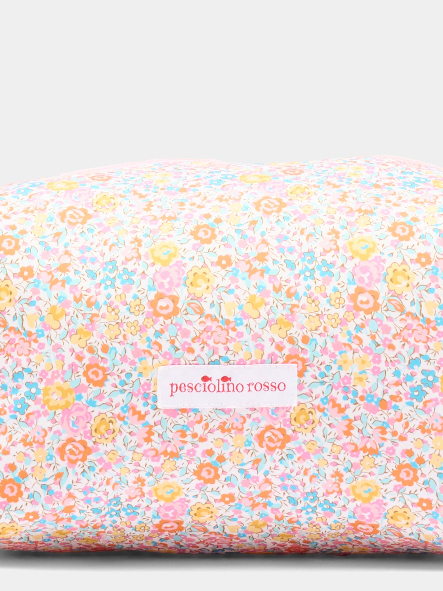 Pochette gialla per bambina floreale,Pesciolino Rosso,BRS BA 04 S 186