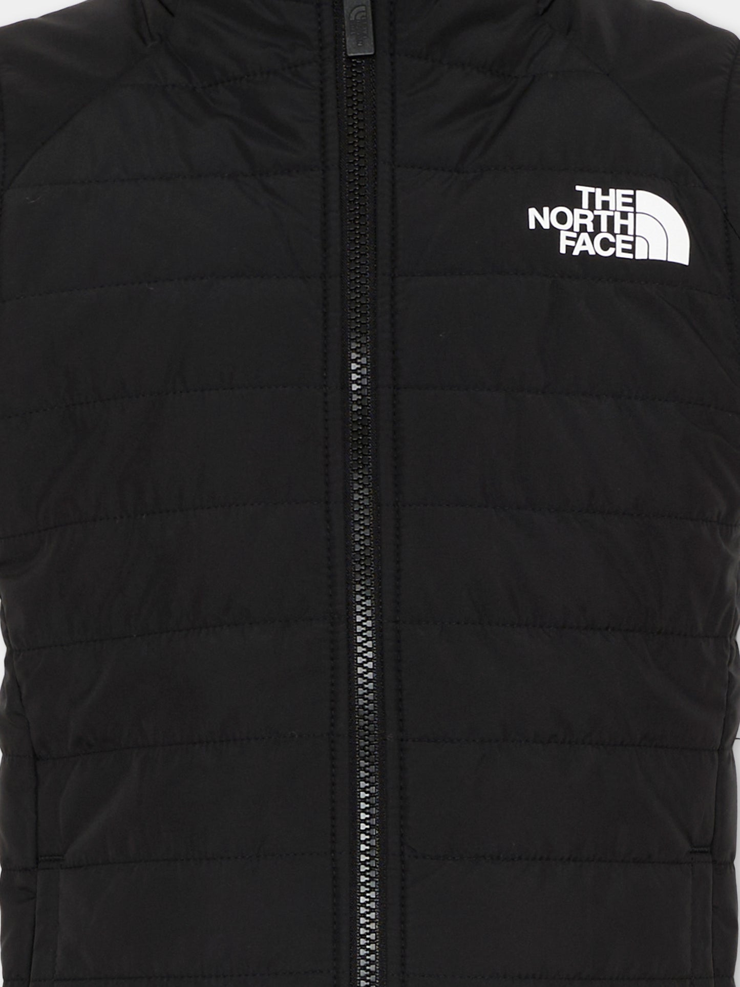 Gilet nero per bambini con logo,The North Face Kids,NF0A89HSJK31