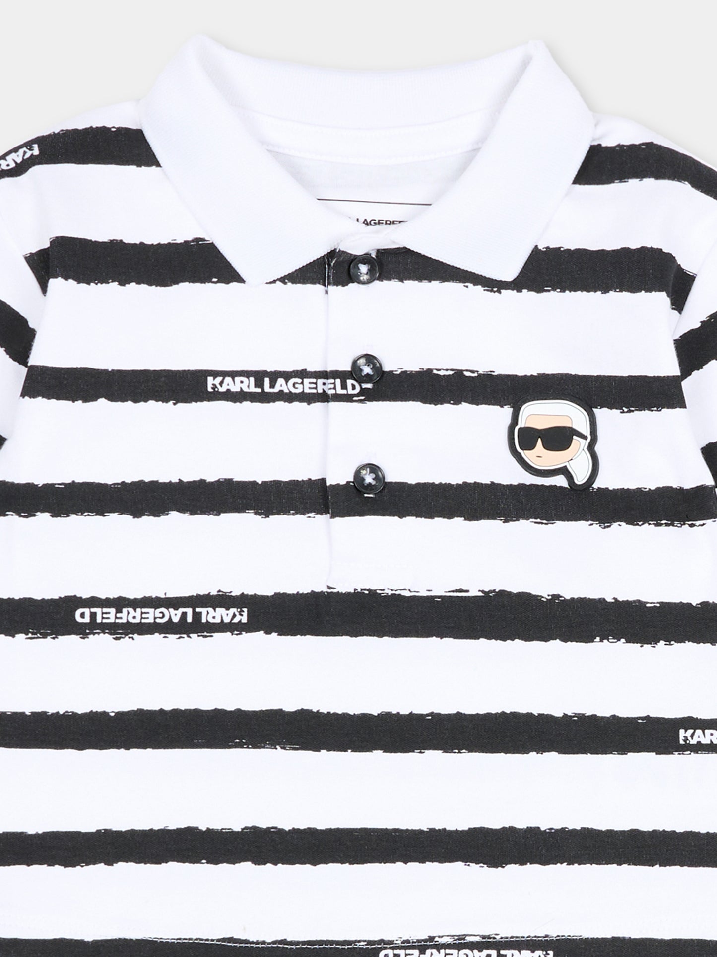 Completo multicolor per neonato con patch Karl Lagerfeld,Karl Lagerfeld Kids,Z31068 10P