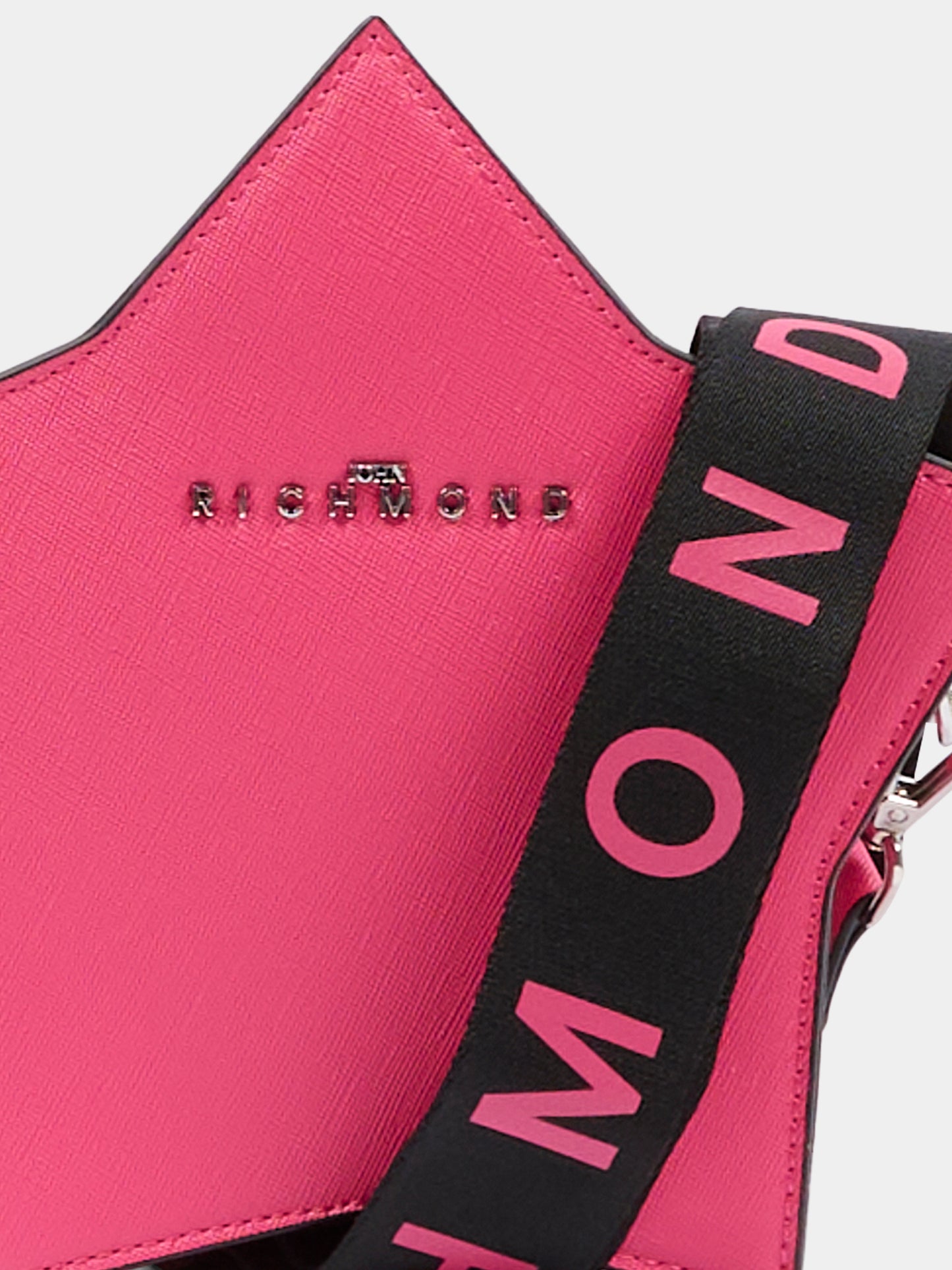 Borsa fucsia per bambina con logo,Richmond,RGA25027BO HONEYSUCKLE